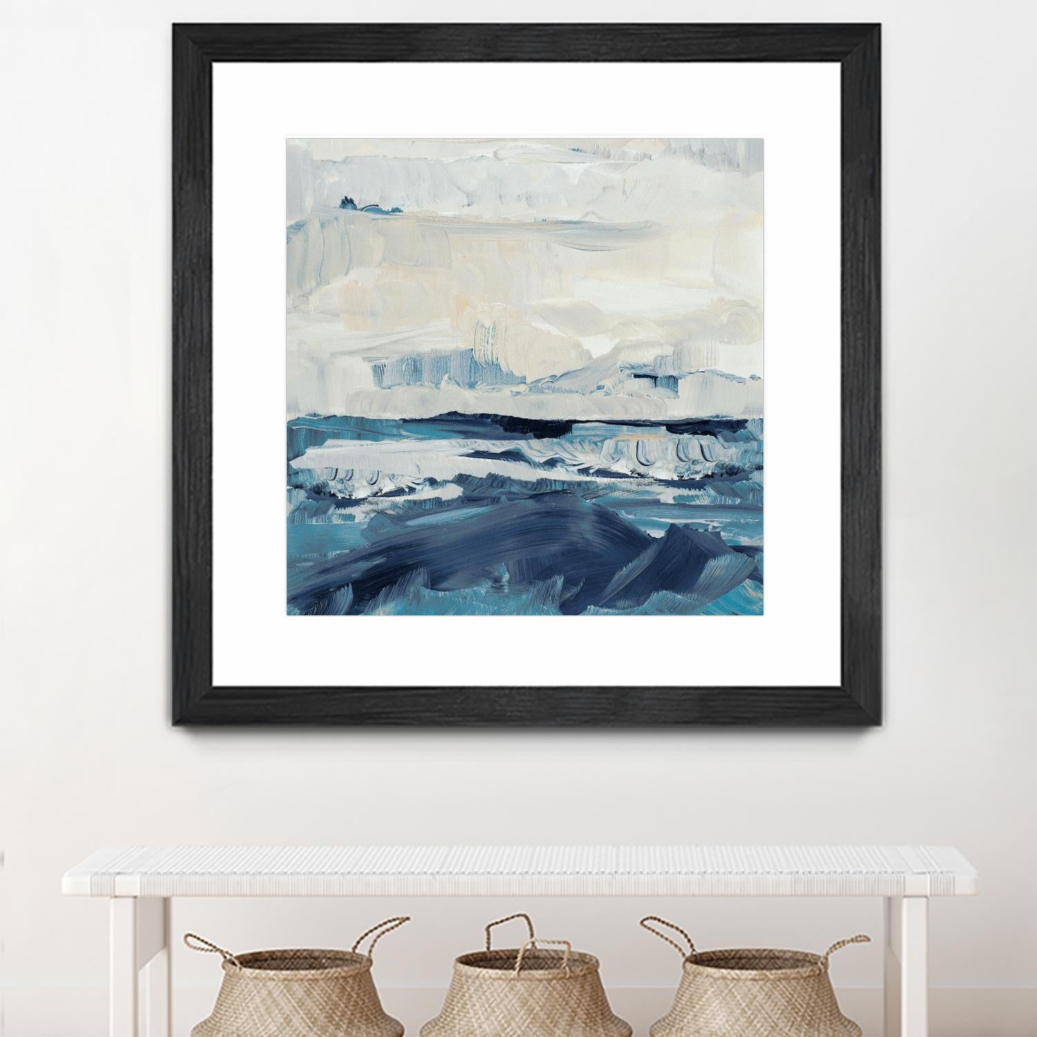 Freedom of the Blue Sea II by Lanie Loreth on GIANT ART - coastal abstract