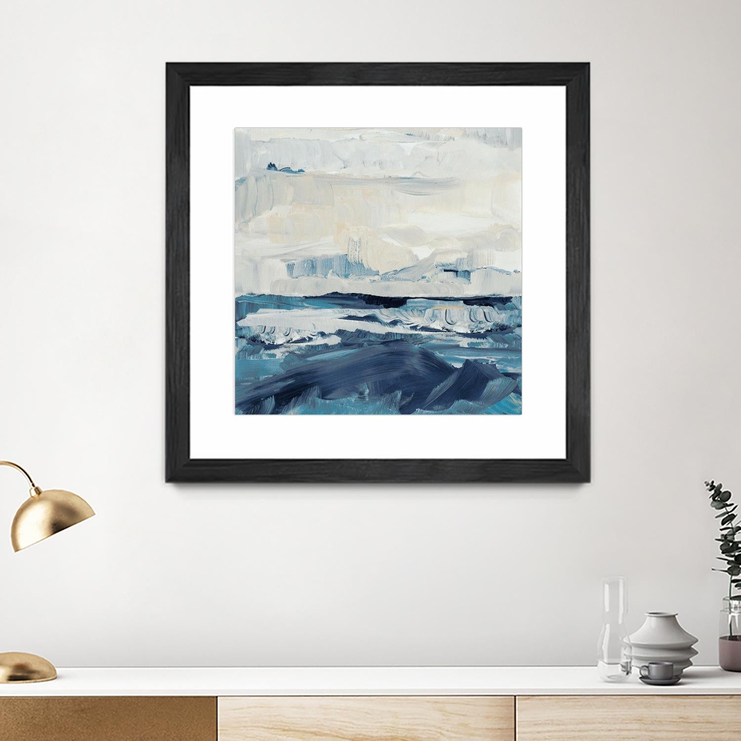 Freedom of the Blue Sea II by Lanie Loreth on GIANT ART - coastal abstract