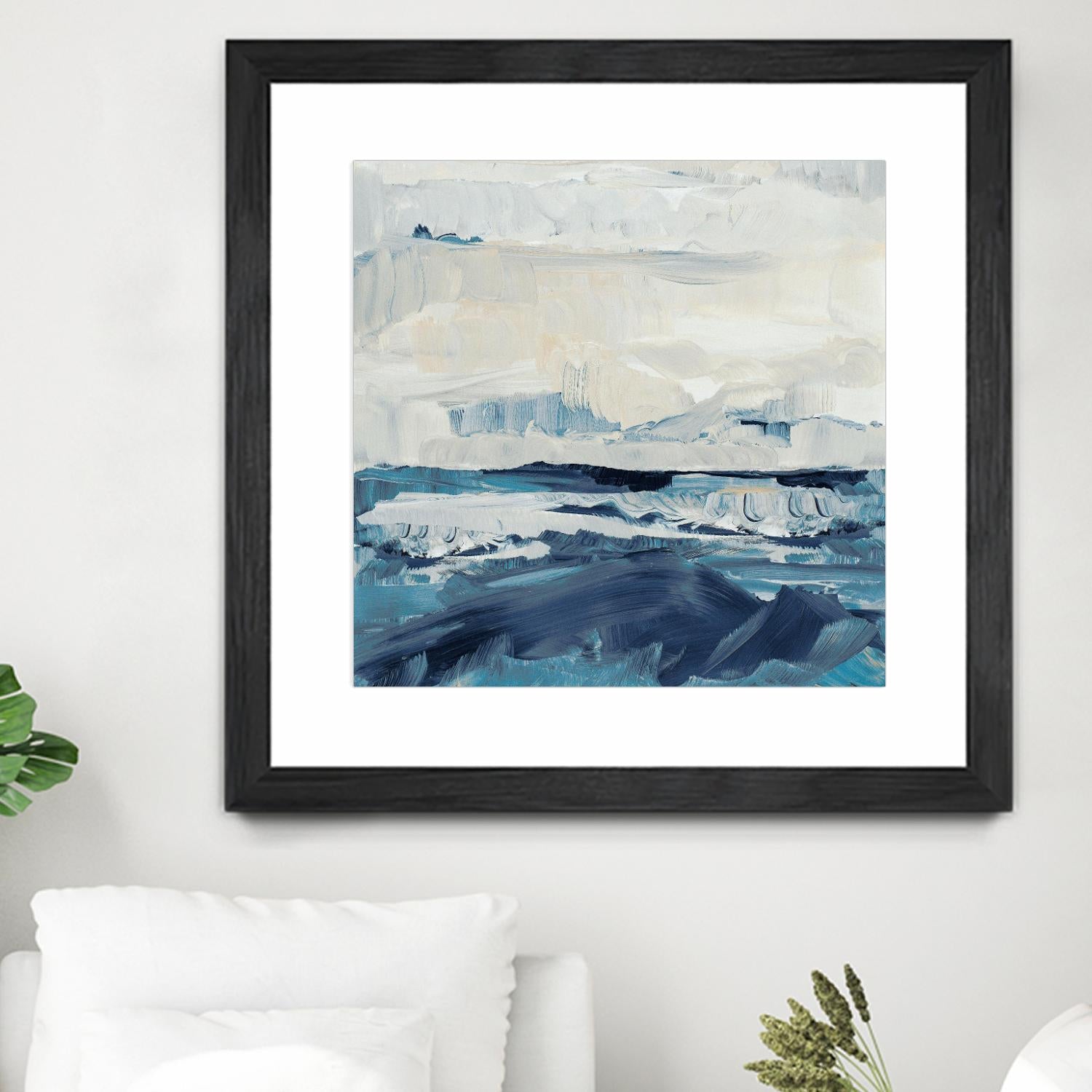 Freedom of the Blue Sea II by Lanie Loreth on GIANT ART - coastal abstract