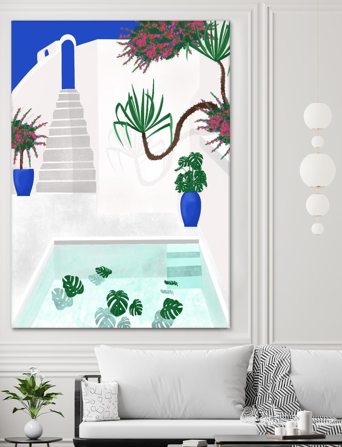 Living In Greece by Jen Bucheli on GIANT ART - architecture travel