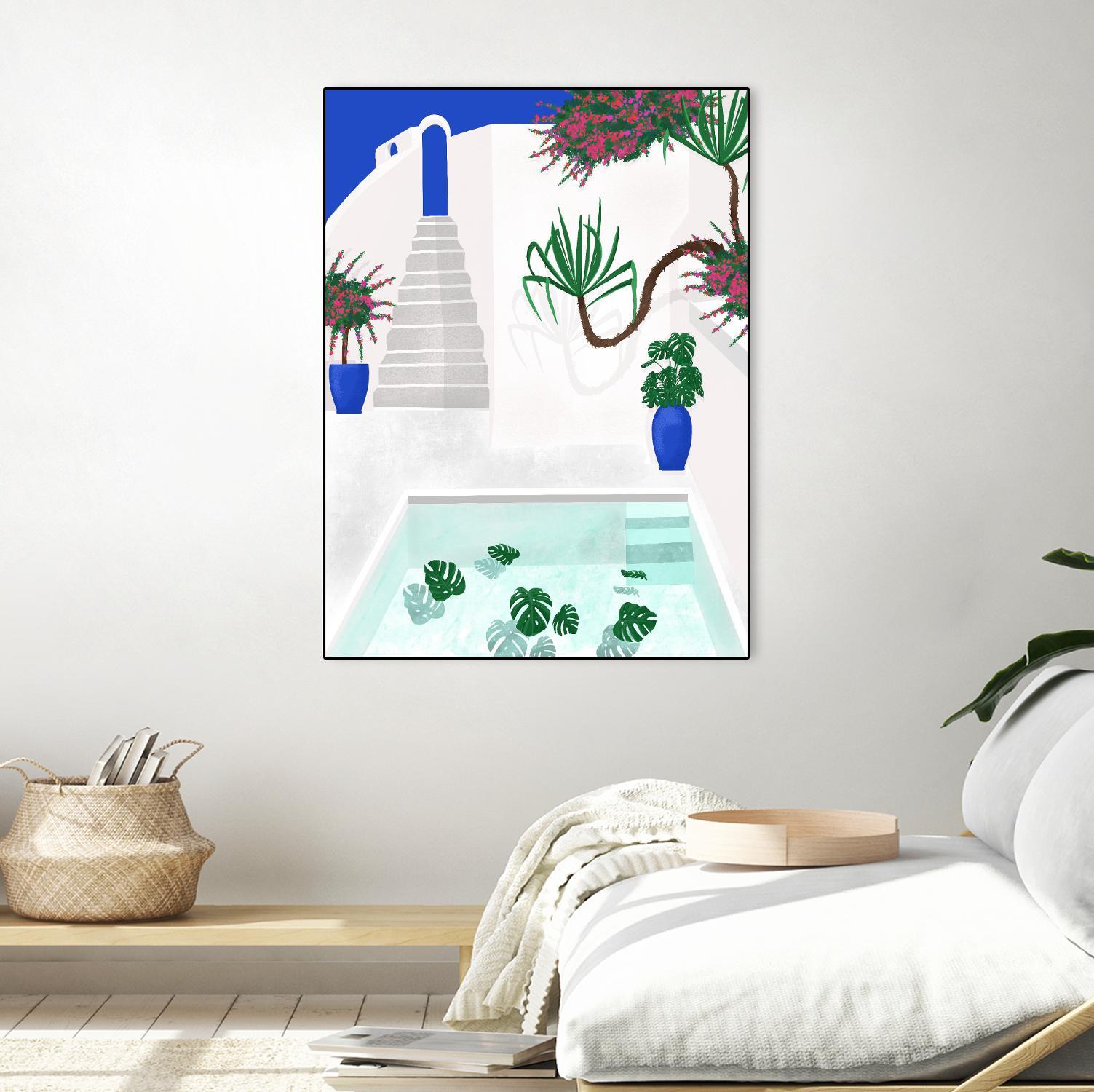 Living In Greece by Jen Bucheli on GIANT ART - architecture travel