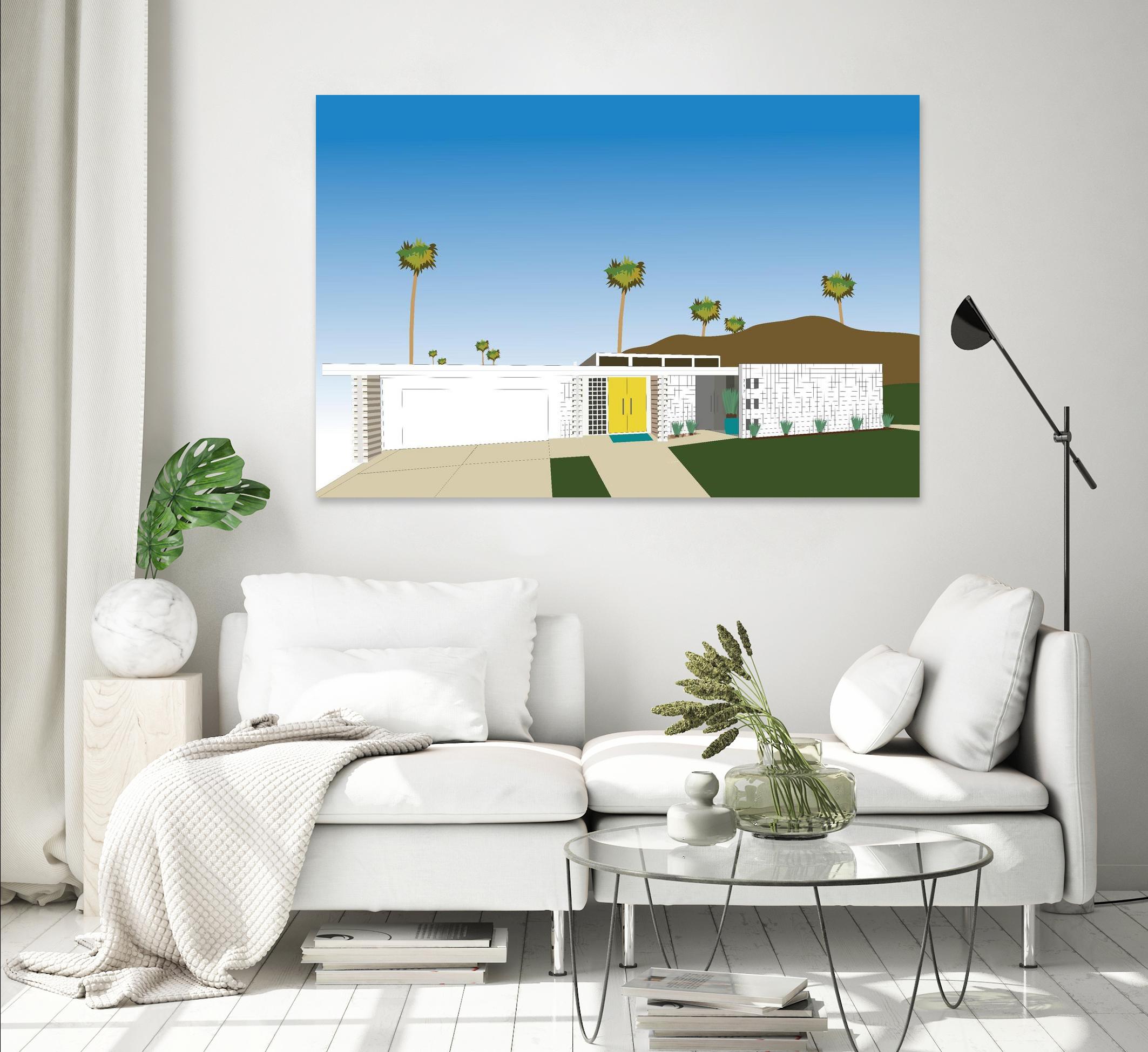 Palm Spring Living II by Jen Bucheli on GIANT ART - decorative