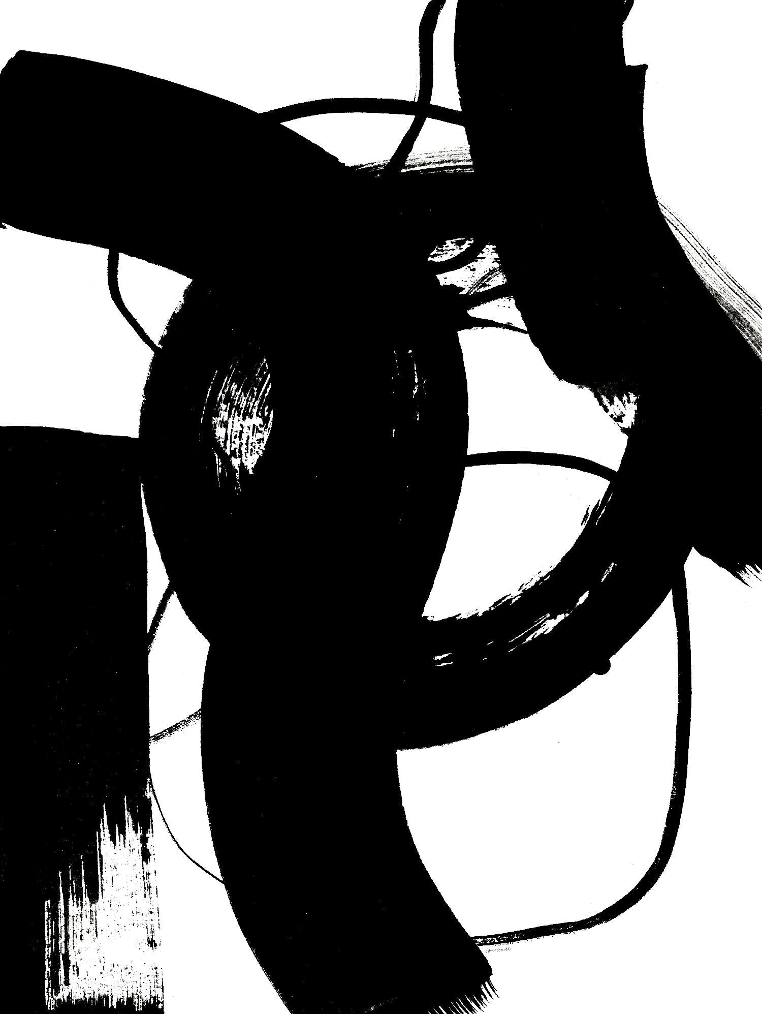 BlackThoroughfares II by Lanie Loreth on GIANT ART - white black & white