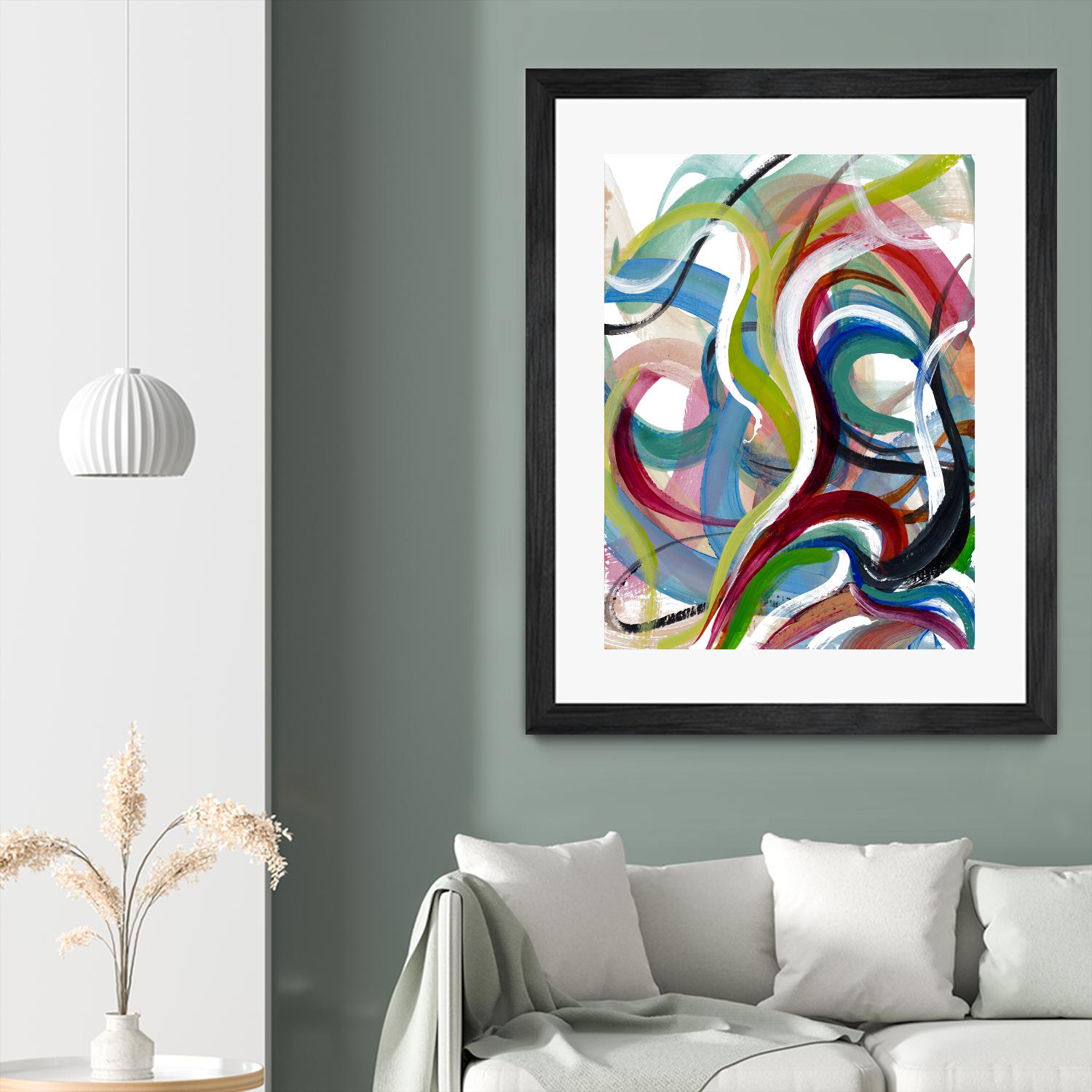 In Full Swing by Lanie Loreth on GIANT ART - multi abstract