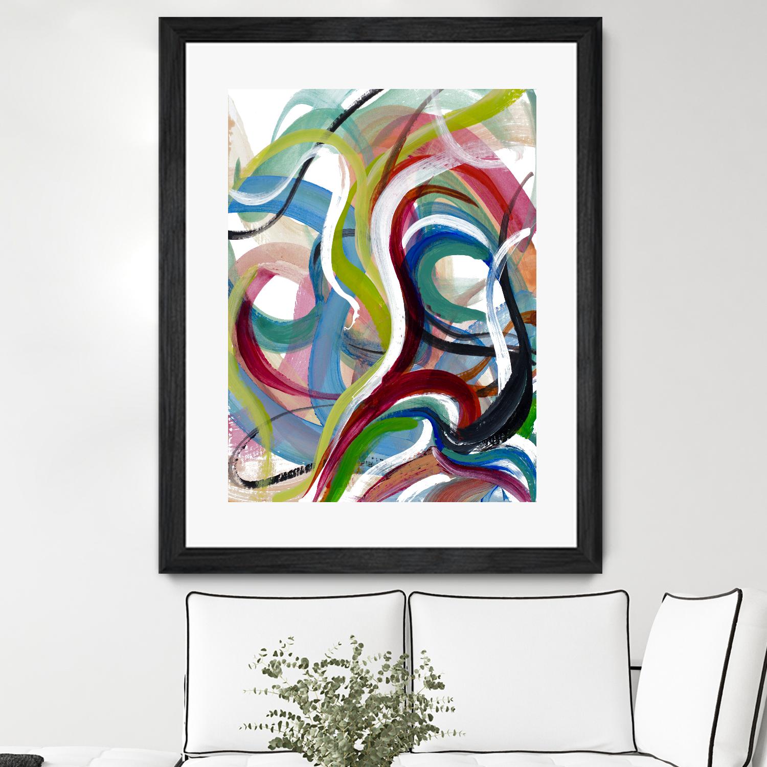 In Full Swing by Lanie Loreth on GIANT ART - multi abstract