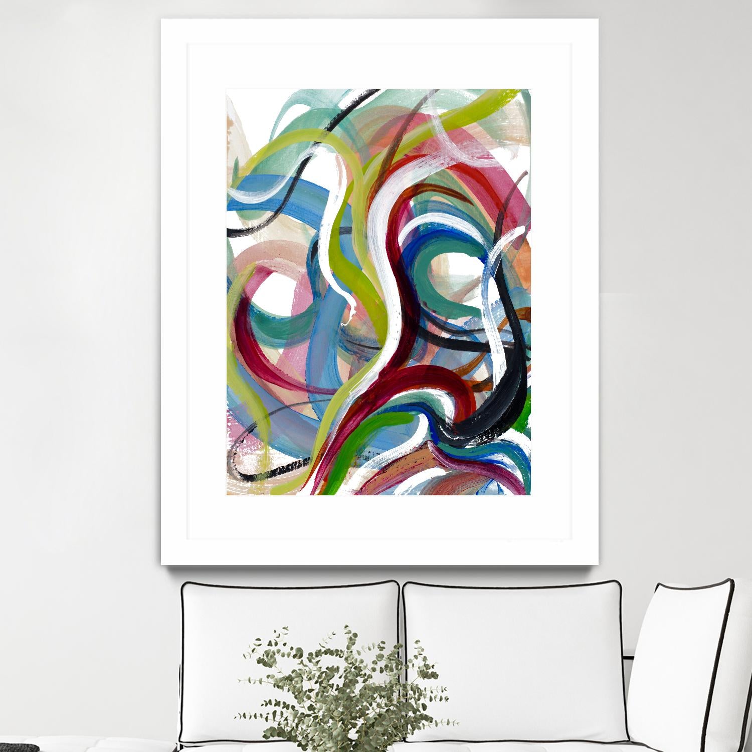 In Full Swing by Lanie Loreth on GIANT ART - multi abstract