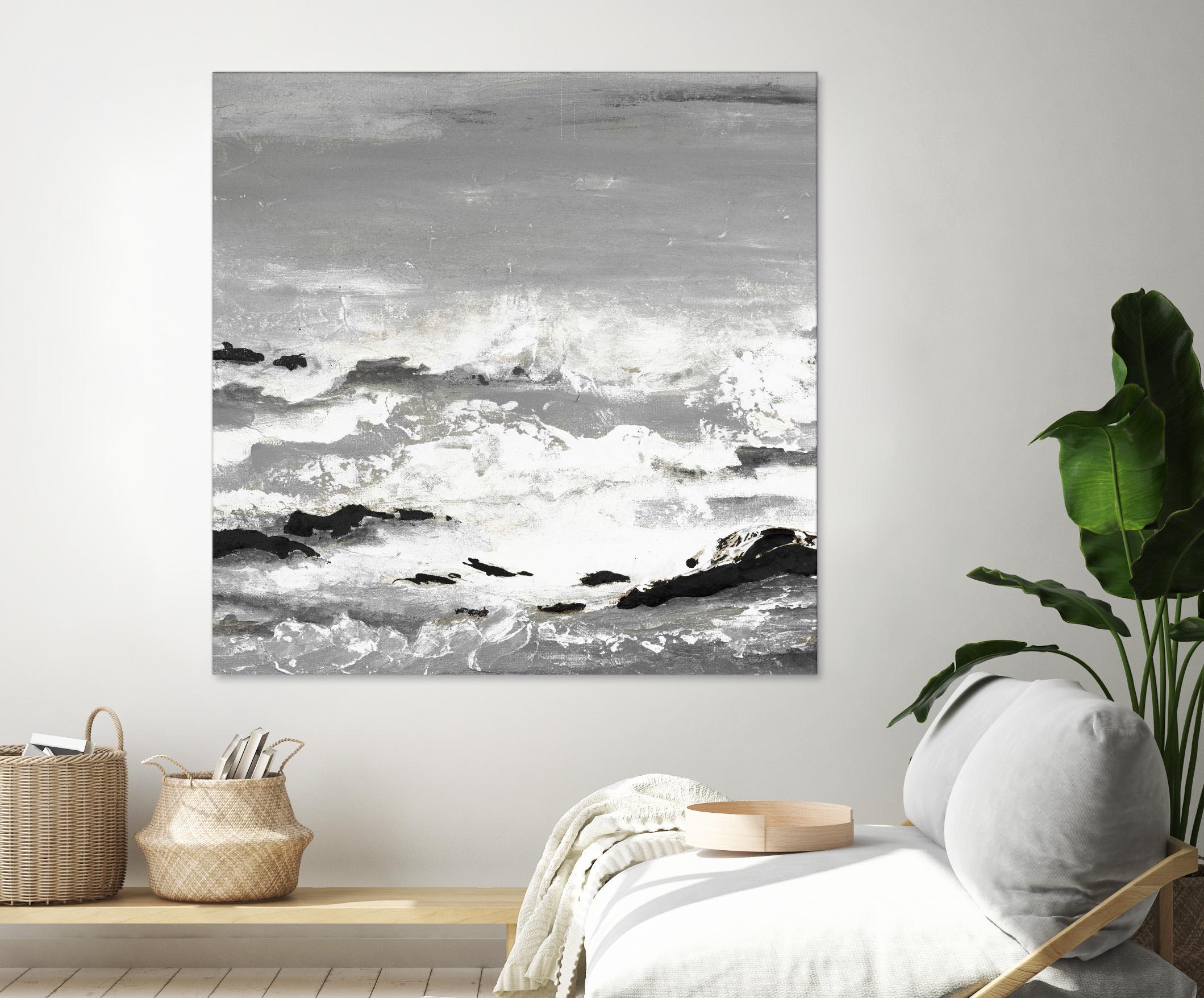 Rocks and Waves by Patricia Pinto on GIANT ART - coastal