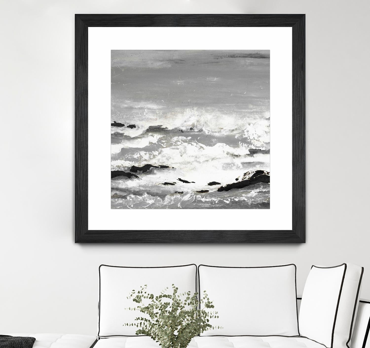 Rocks and Waves by Patricia Pinto on GIANT ART - coastal