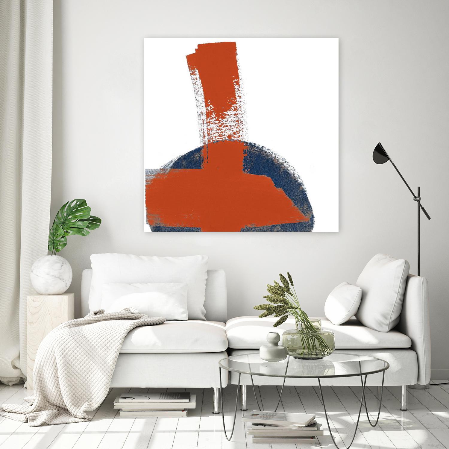 Red Moon Abstract II by Patricia Pinto on GIANT ART - red abstract