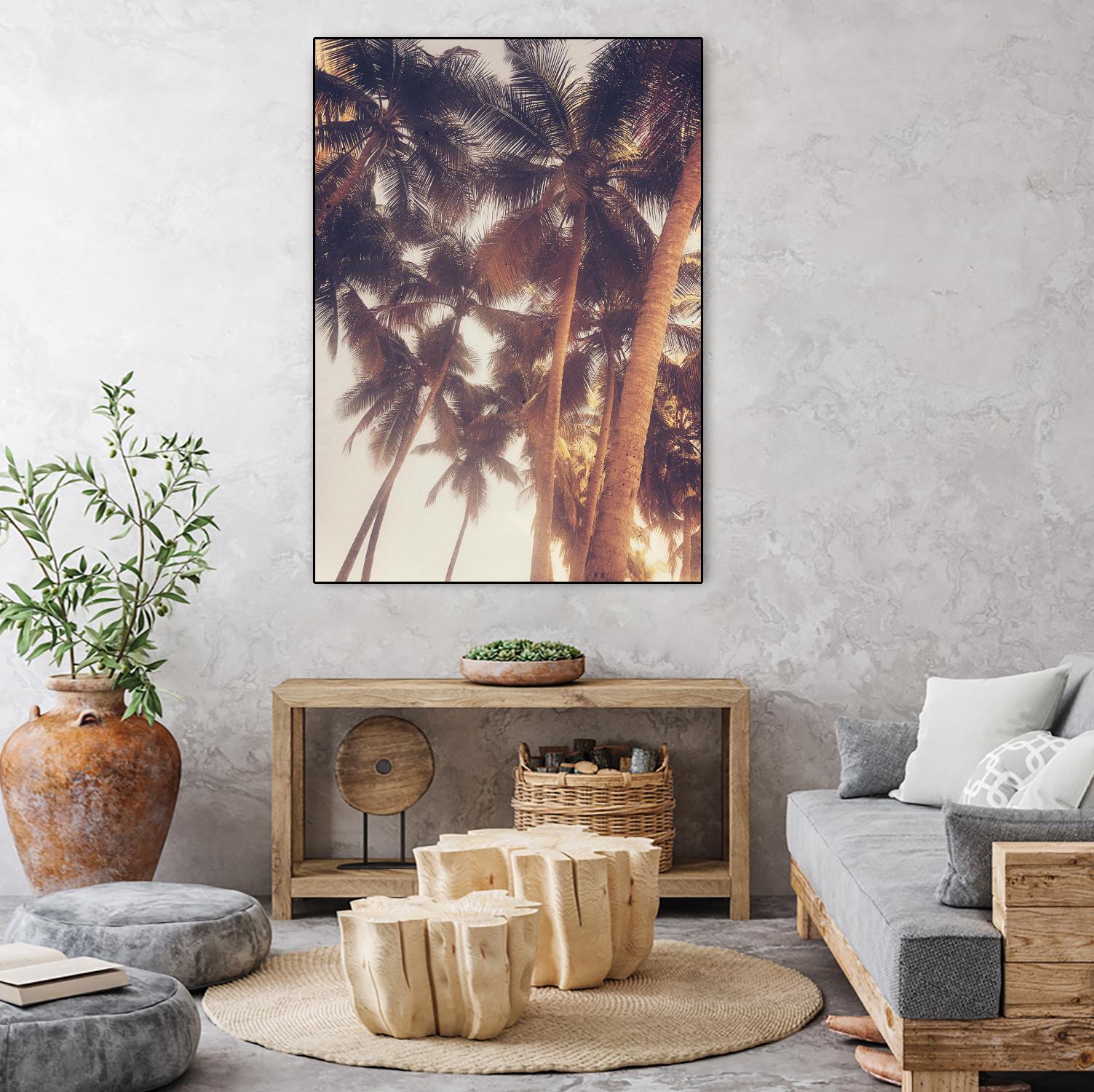 Vintage Palms by Acosta on GIANT ART - photography coastal