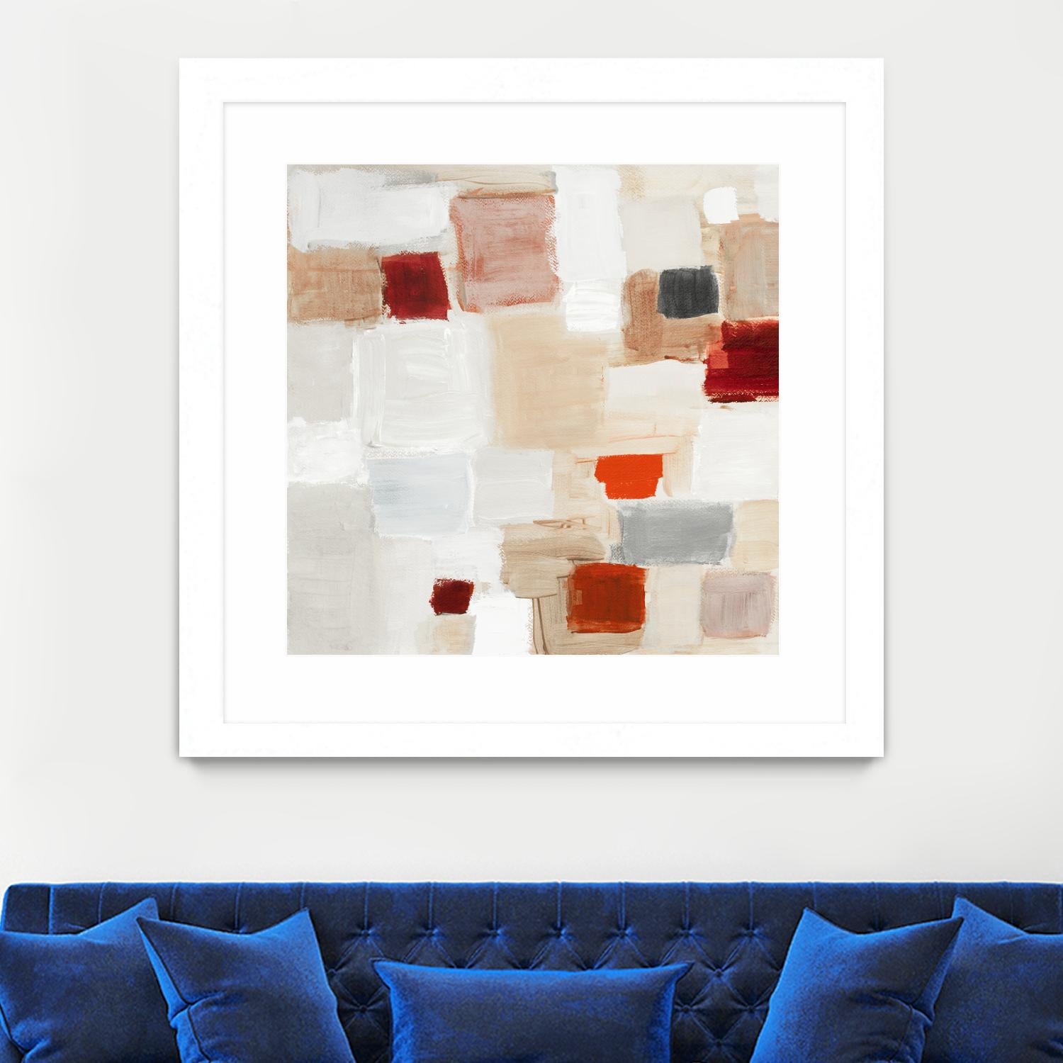 A Cool Moment in Time I by Lanie Loreth on GIANT ART - white abstract