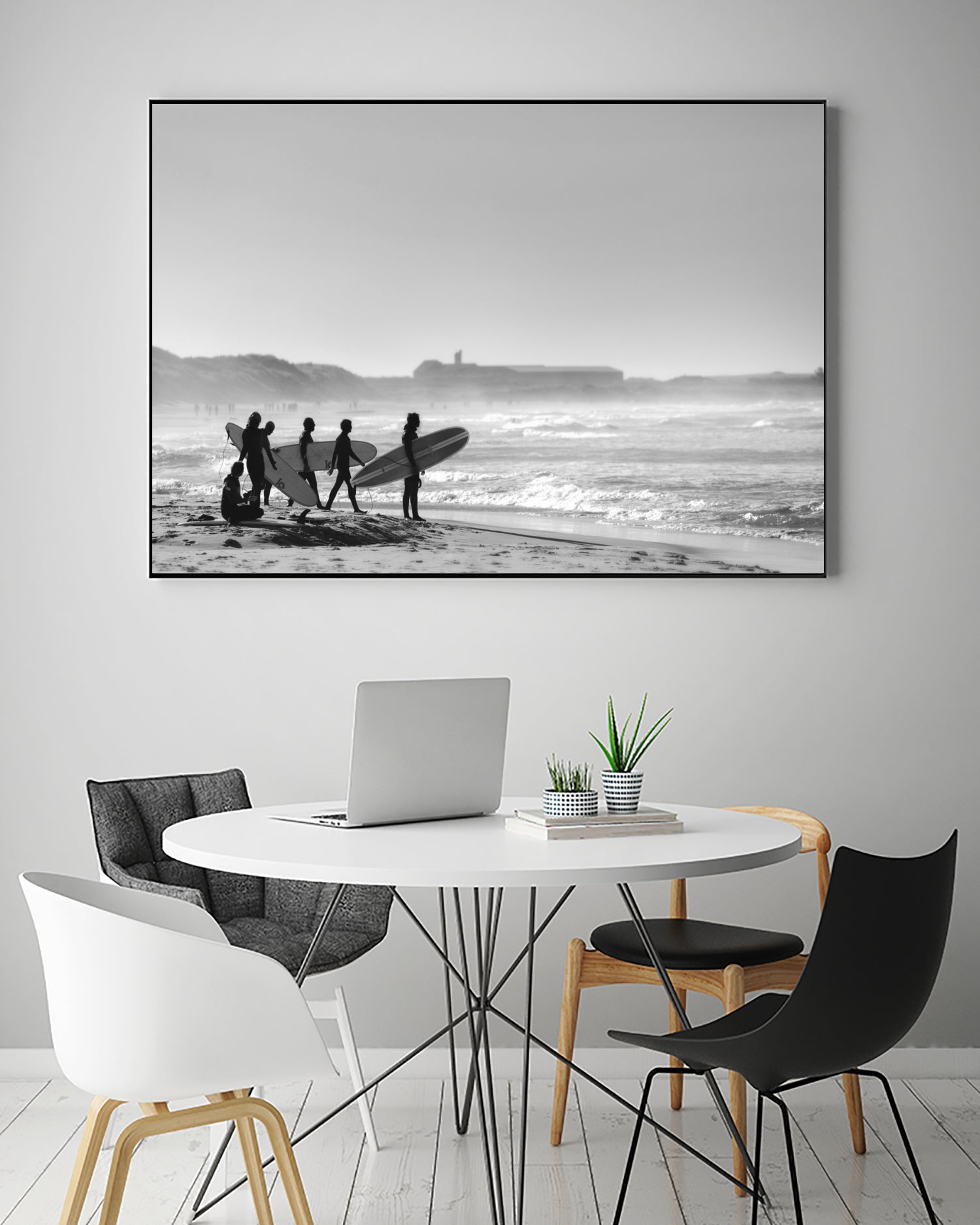 Checking the Waves V2 by Thomas Tepstad Berge on GIANT ART - beach photography beach