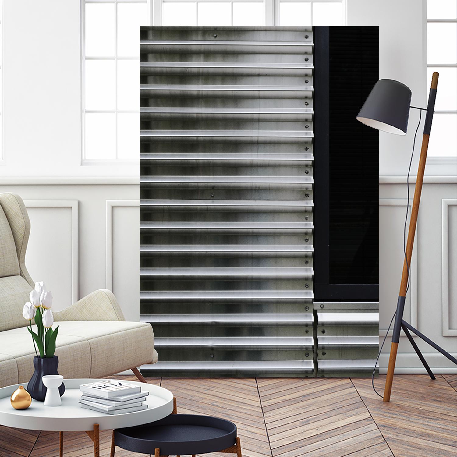 Steel Vision by Nancy Crowell on GIANT ART - white photo art