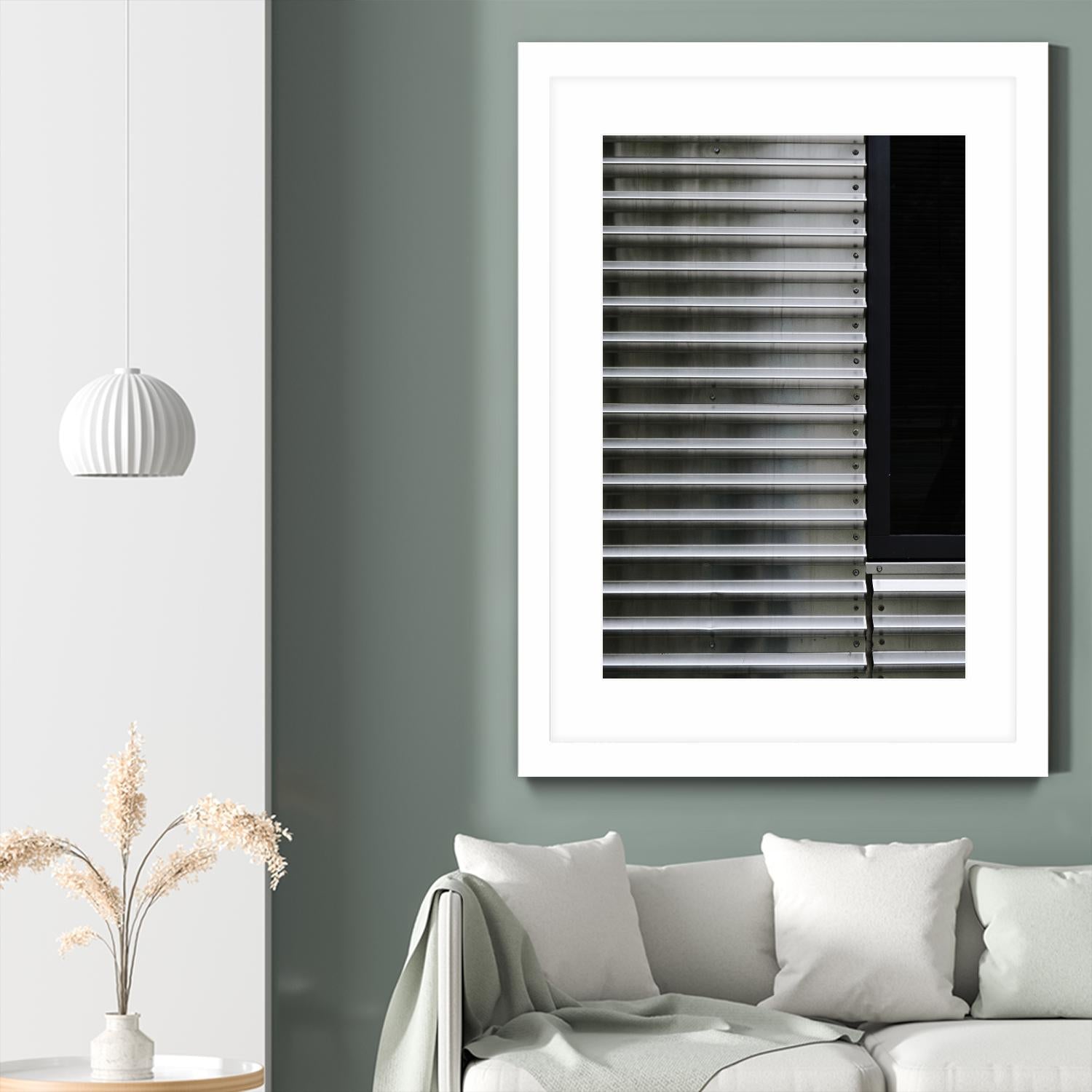 Steel Vision by Nancy Crowell on GIANT ART - white photo art