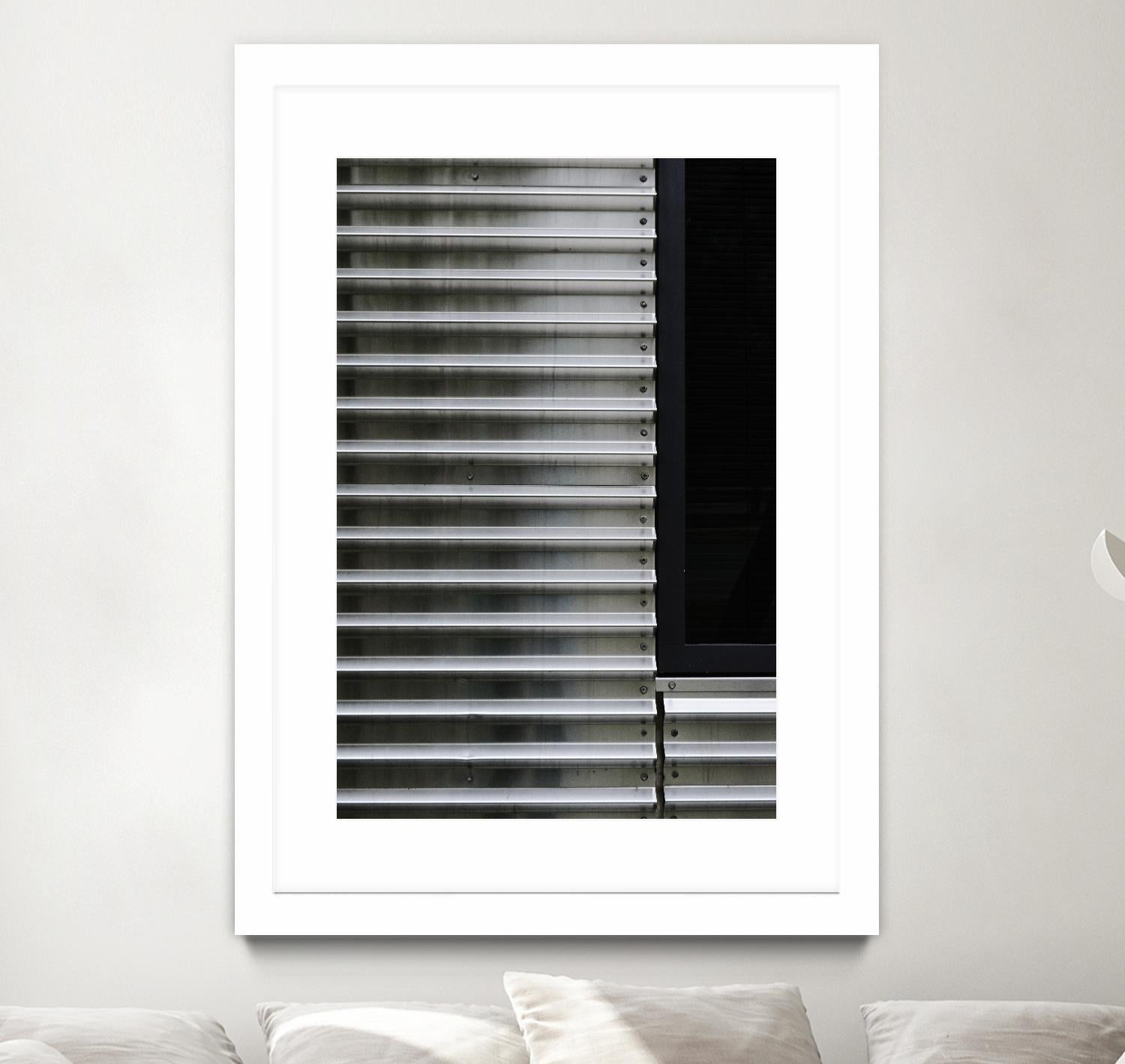 Steel Vision by Nancy Crowell on GIANT ART - white photo art