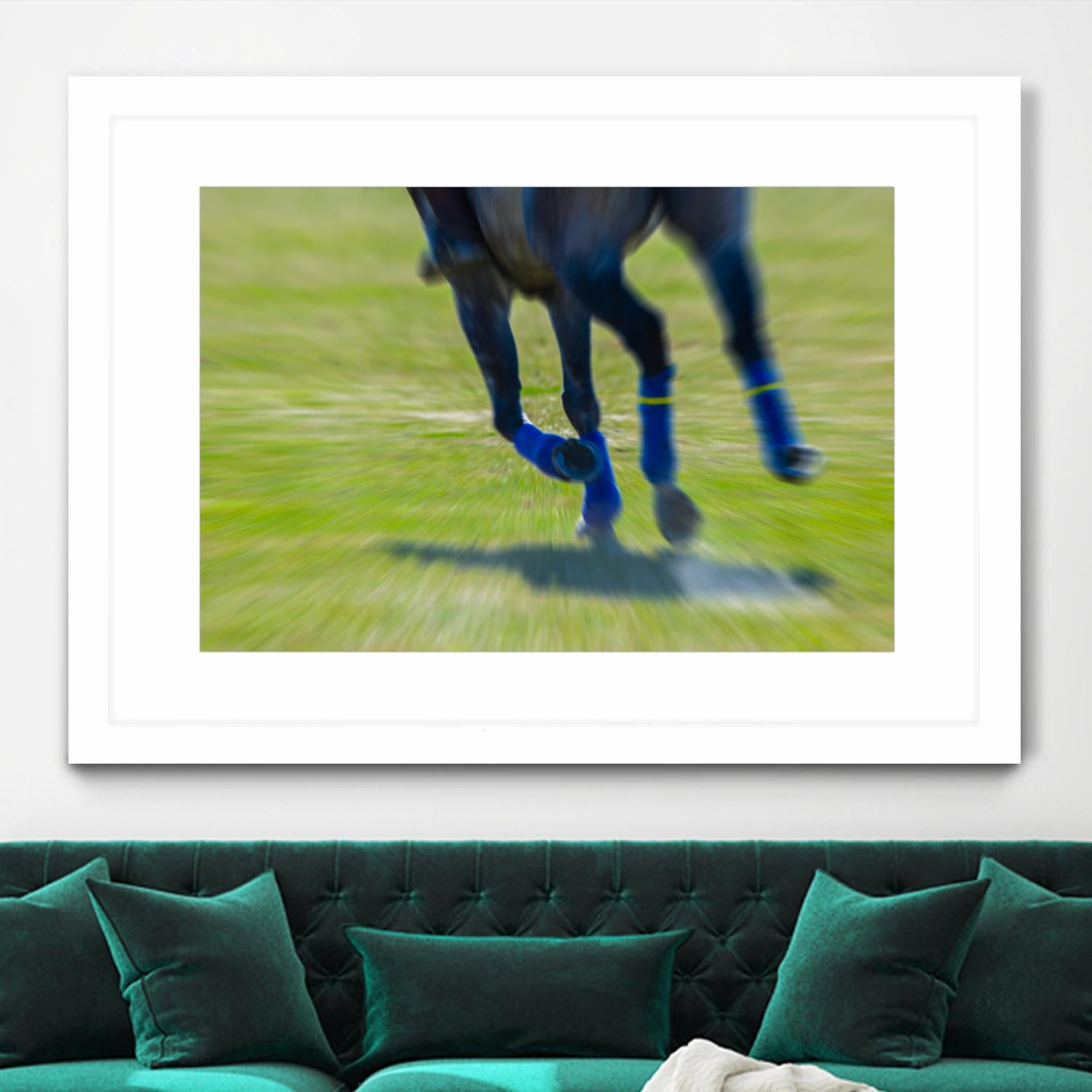 Photograph 2 by Nancy Crowell on GIANT ART - green animals horse