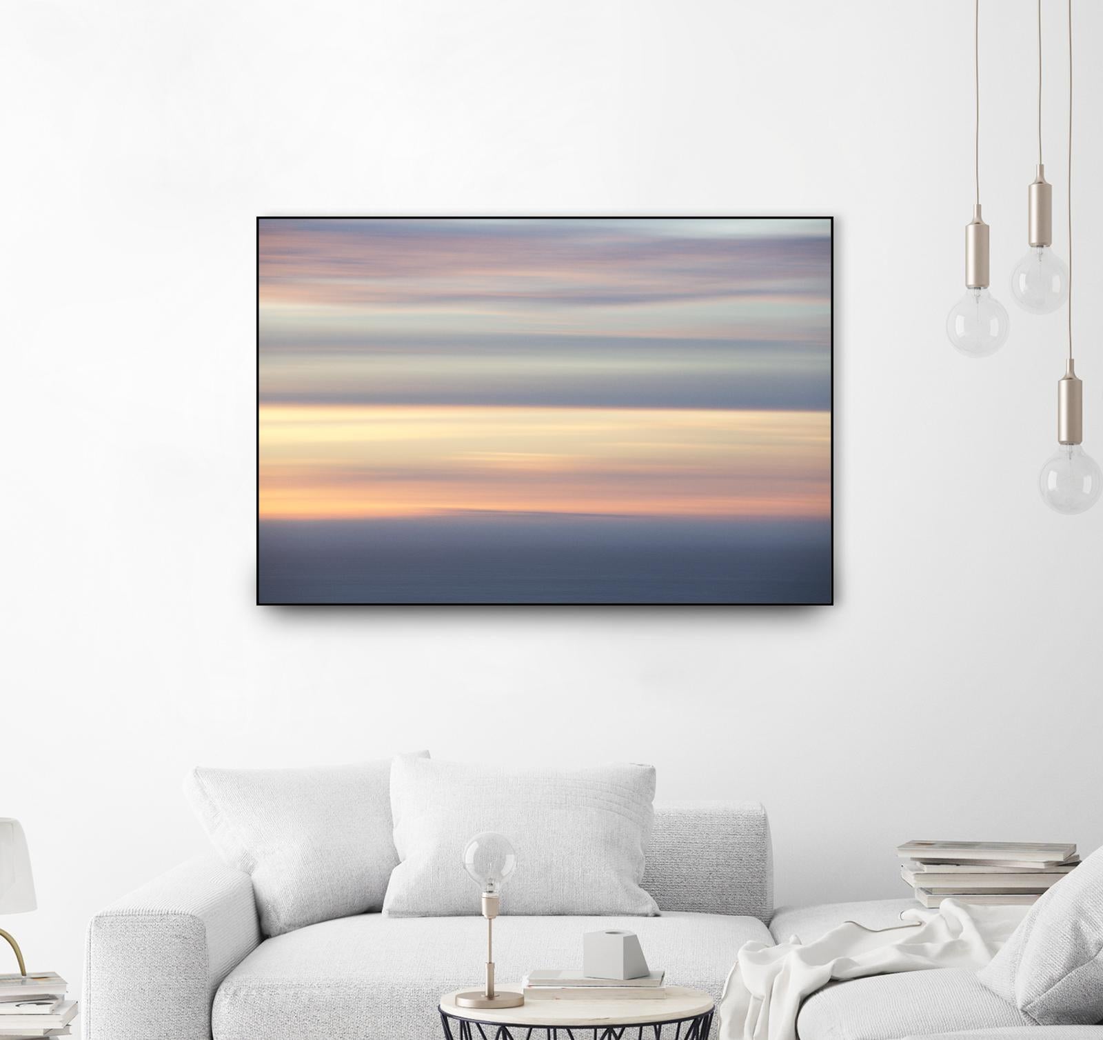 Ocean Kisses Sky by Erle KaCee on GIANT ART - blue photo art