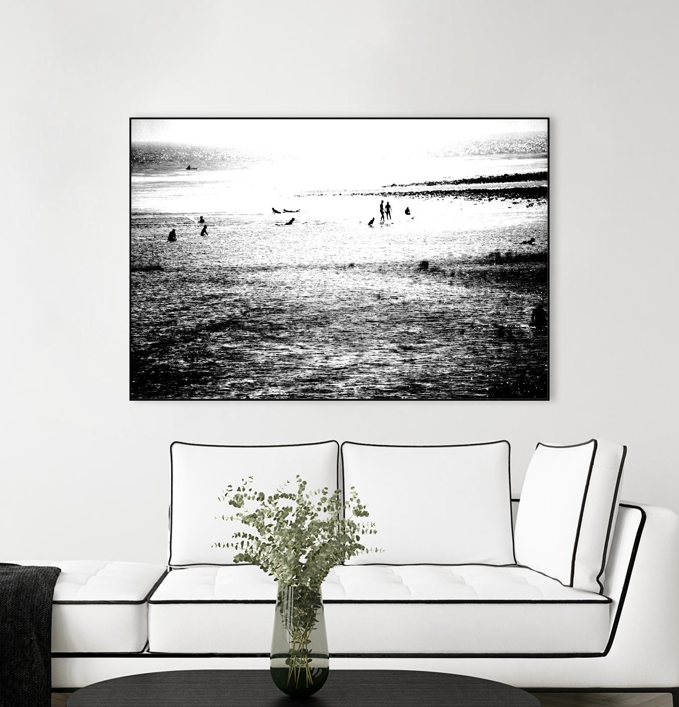 Beach Day by Kyle on GIANT ART - white photo art