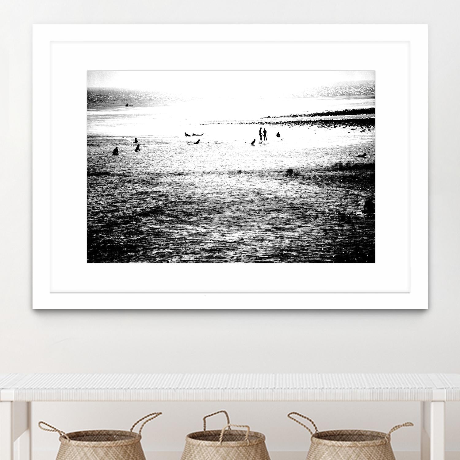 Beach Day by Kyle on GIANT ART - white photo art