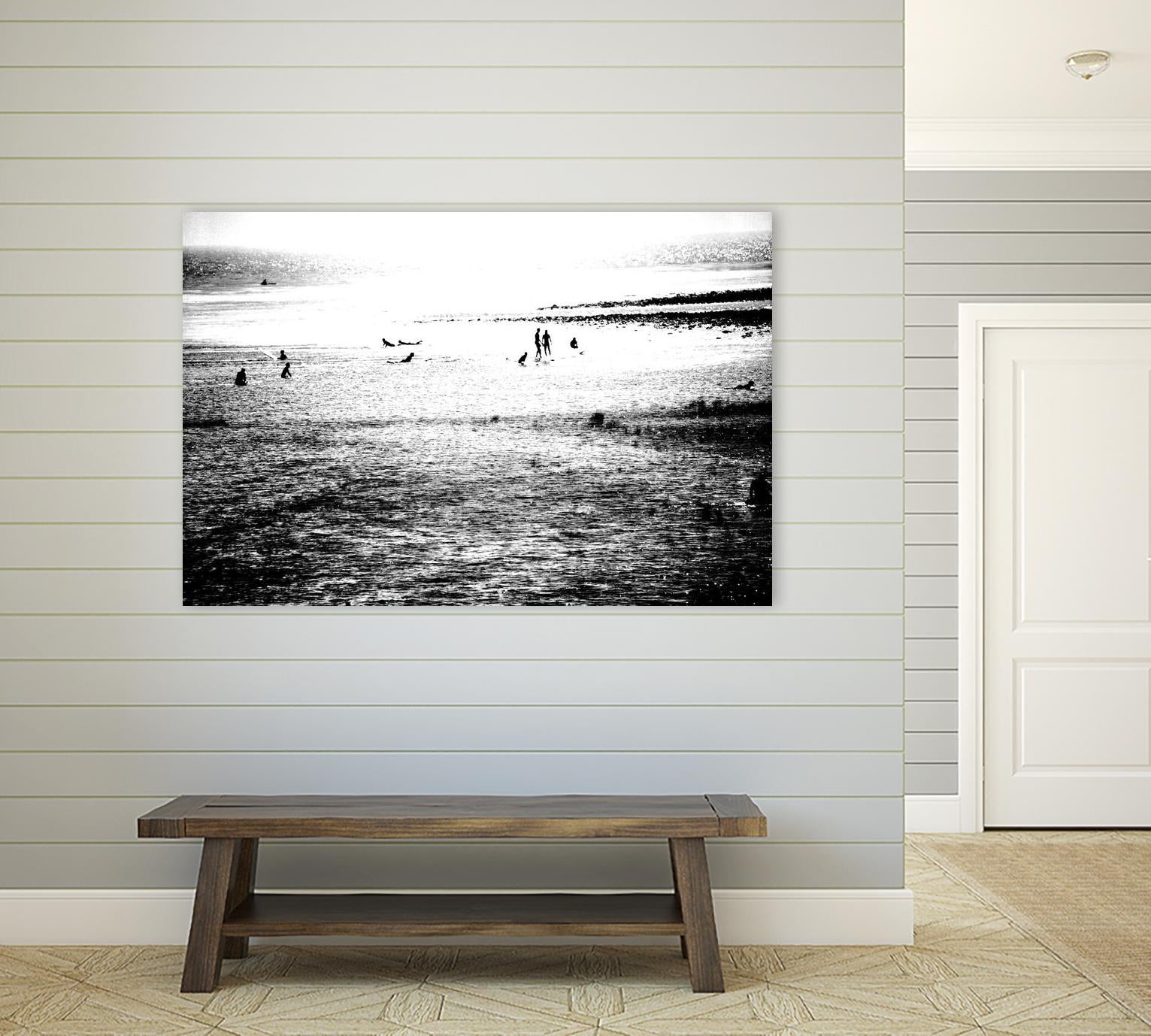 Beach Day by Kyle on GIANT ART - white photo art