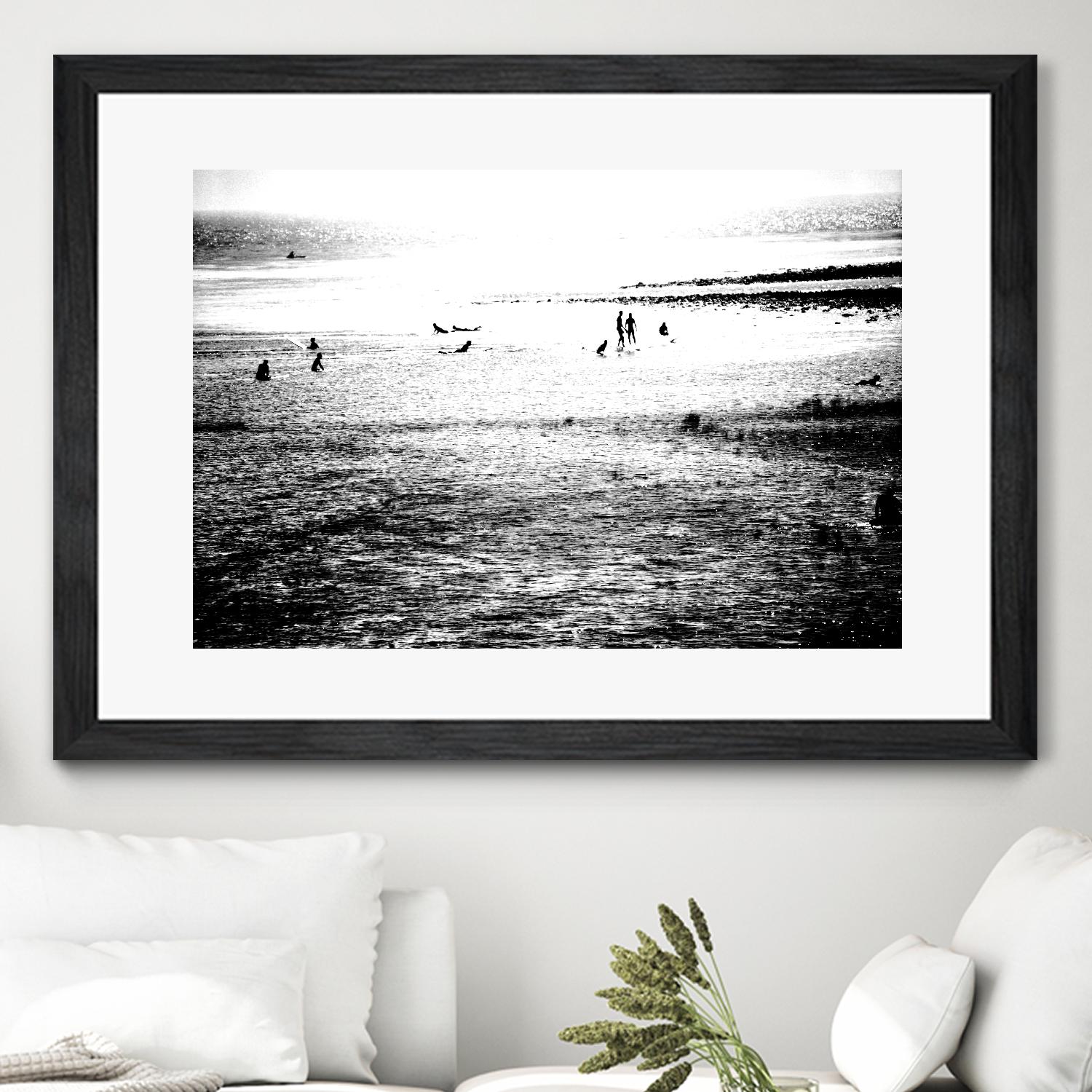 Beach Day by Kyle on GIANT ART - white photo art