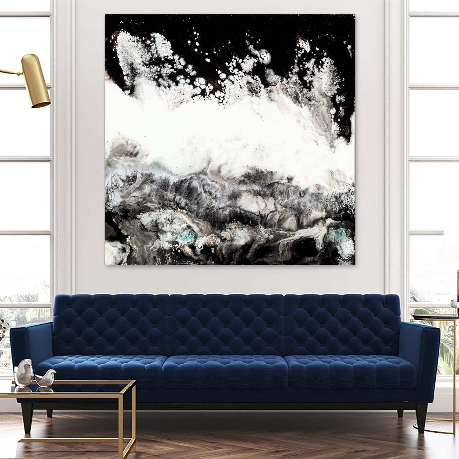 Notions by Corrie LaVelle on GIANT ART - white abstract