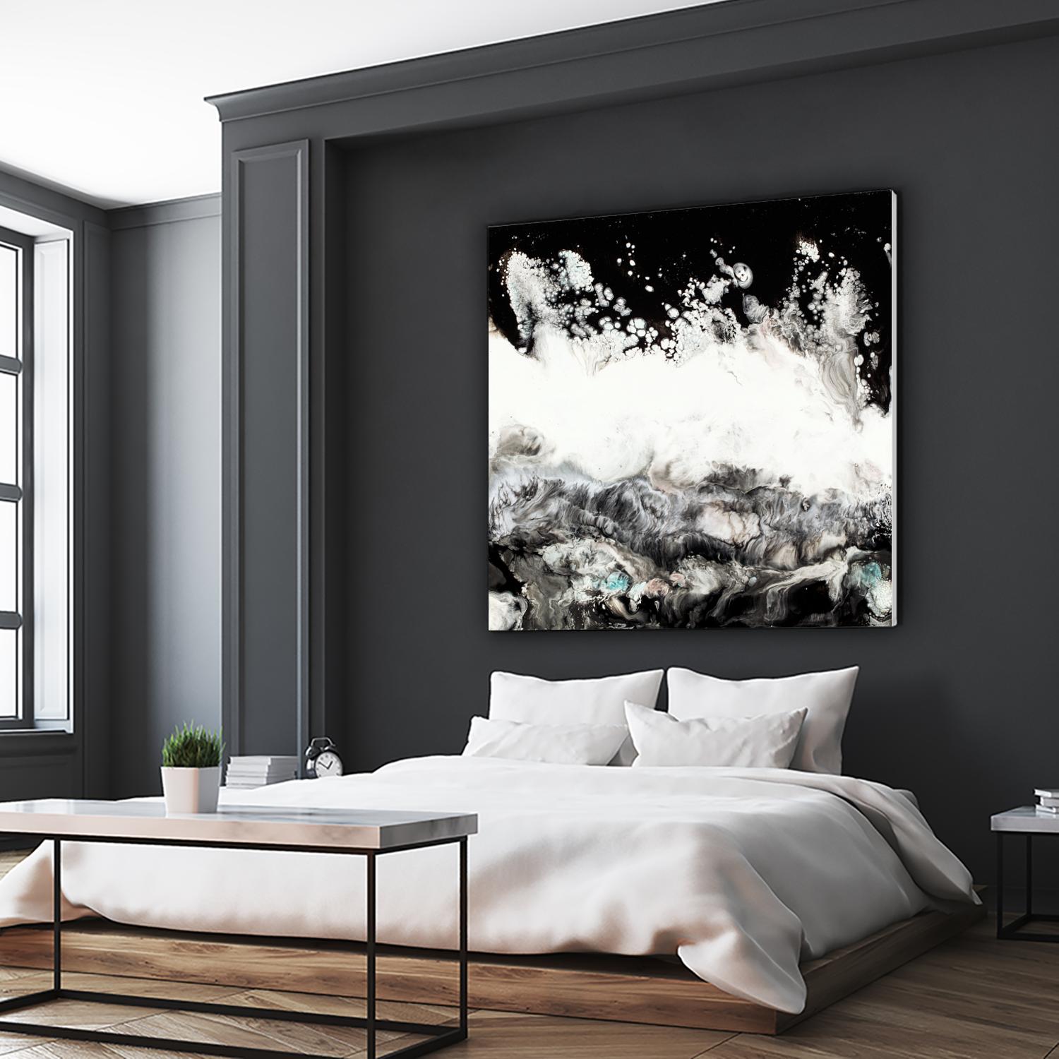 Notions by Corrie LaVelle on GIANT ART - white abstract