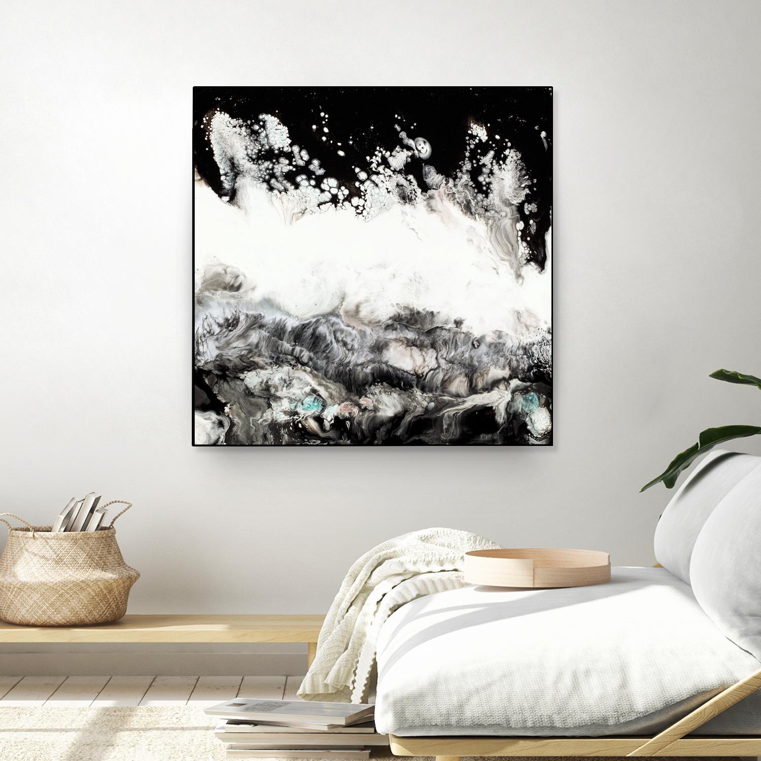 Notions by Corrie LaVelle on GIANT ART - white abstract