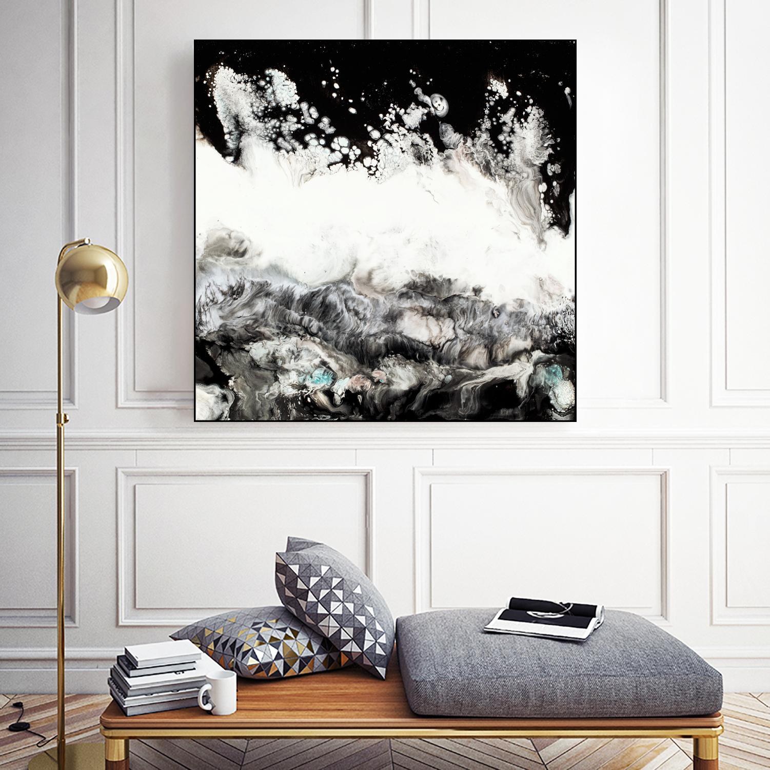 Notions by Corrie LaVelle on GIANT ART - white abstract