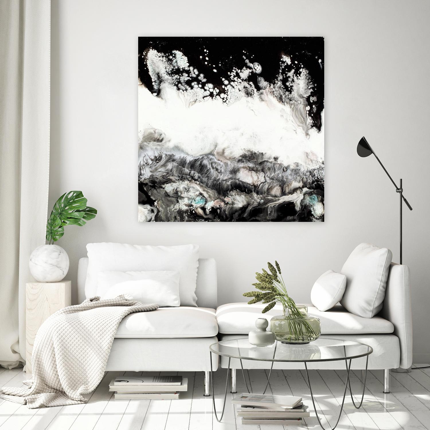 Notions by Corrie LaVelle on GIANT ART - white abstract