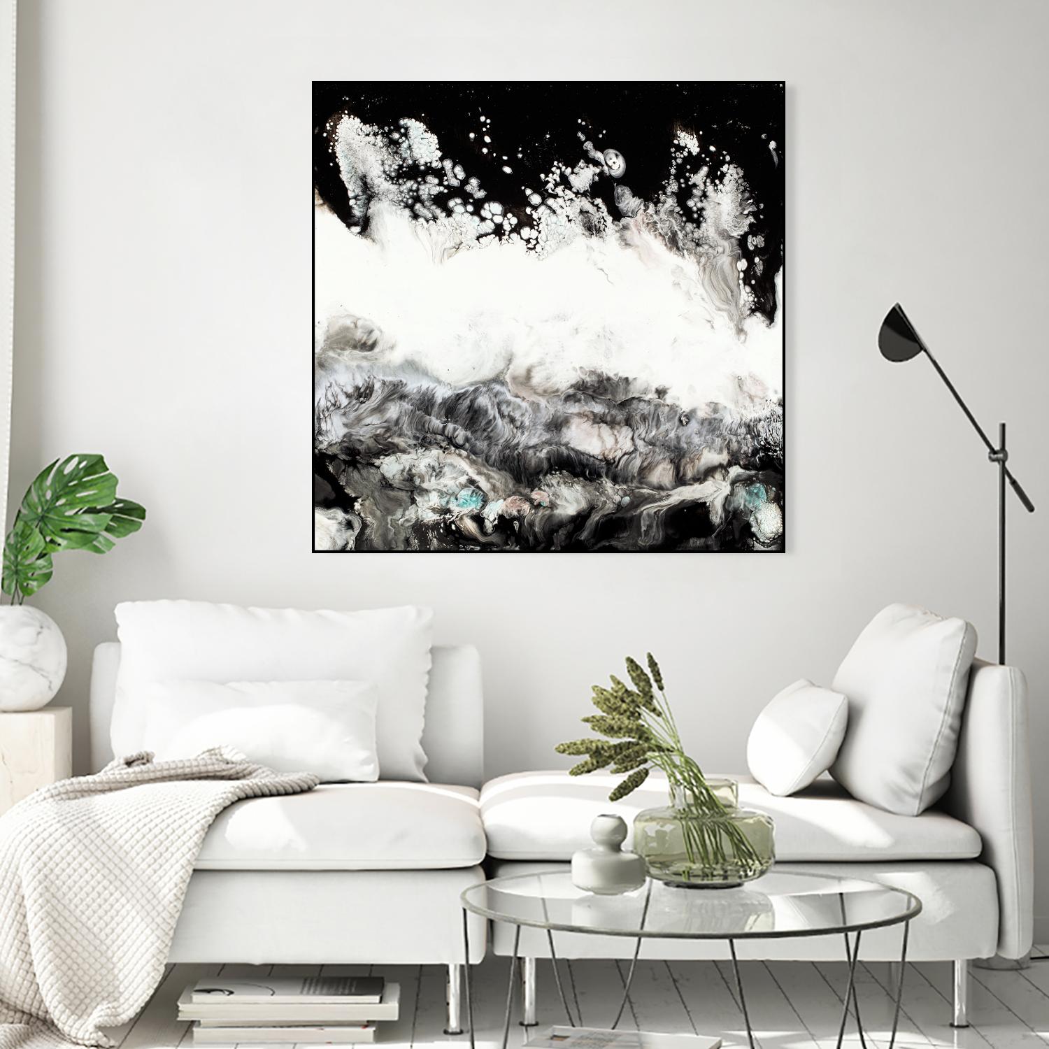 Notions by Corrie LaVelle on GIANT ART - white abstract