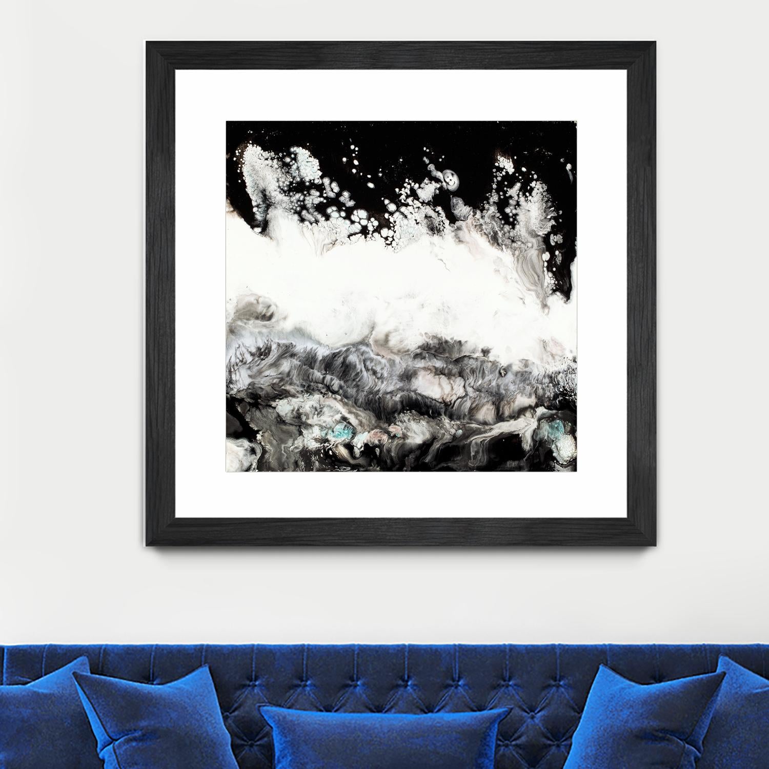 Notions by Corrie LaVelle on GIANT ART - white abstract