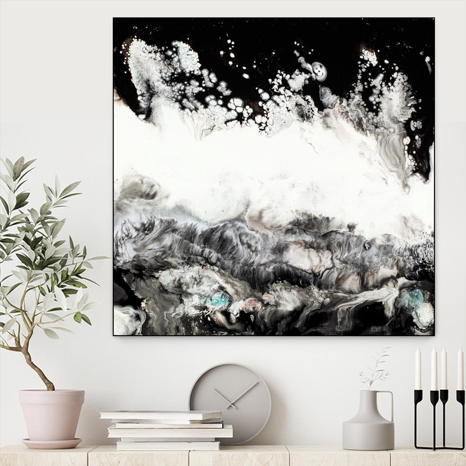 Notions by Corrie LaVelle on GIANT ART - white abstract