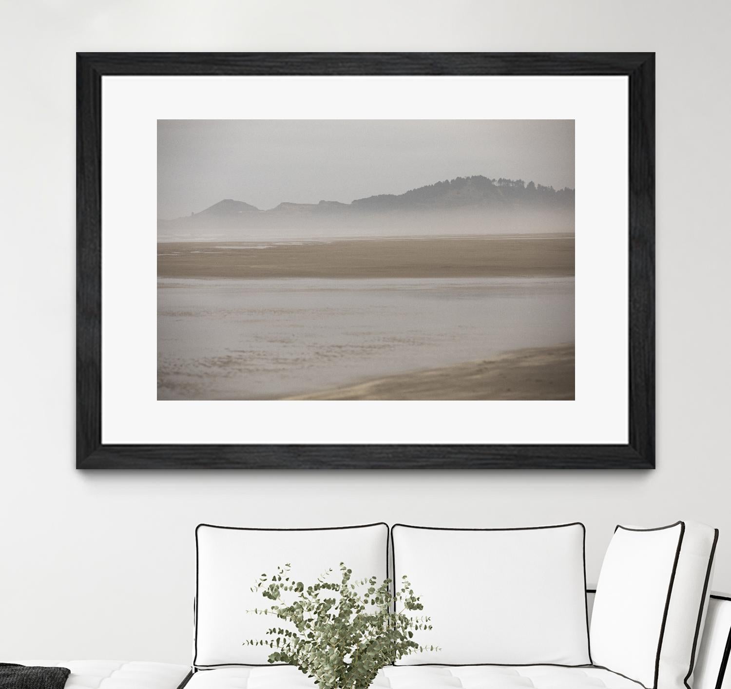 Coastal Mist by Aaron Matheson on GIANT ART - whites & creams coastal