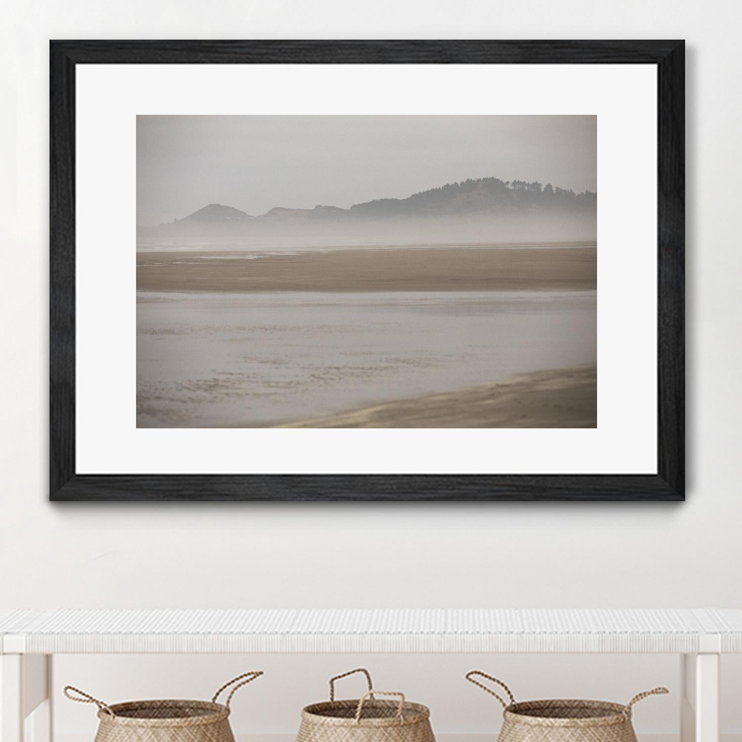 Coastal Mist by Aaron Matheson on GIANT ART - whites & creams coastal