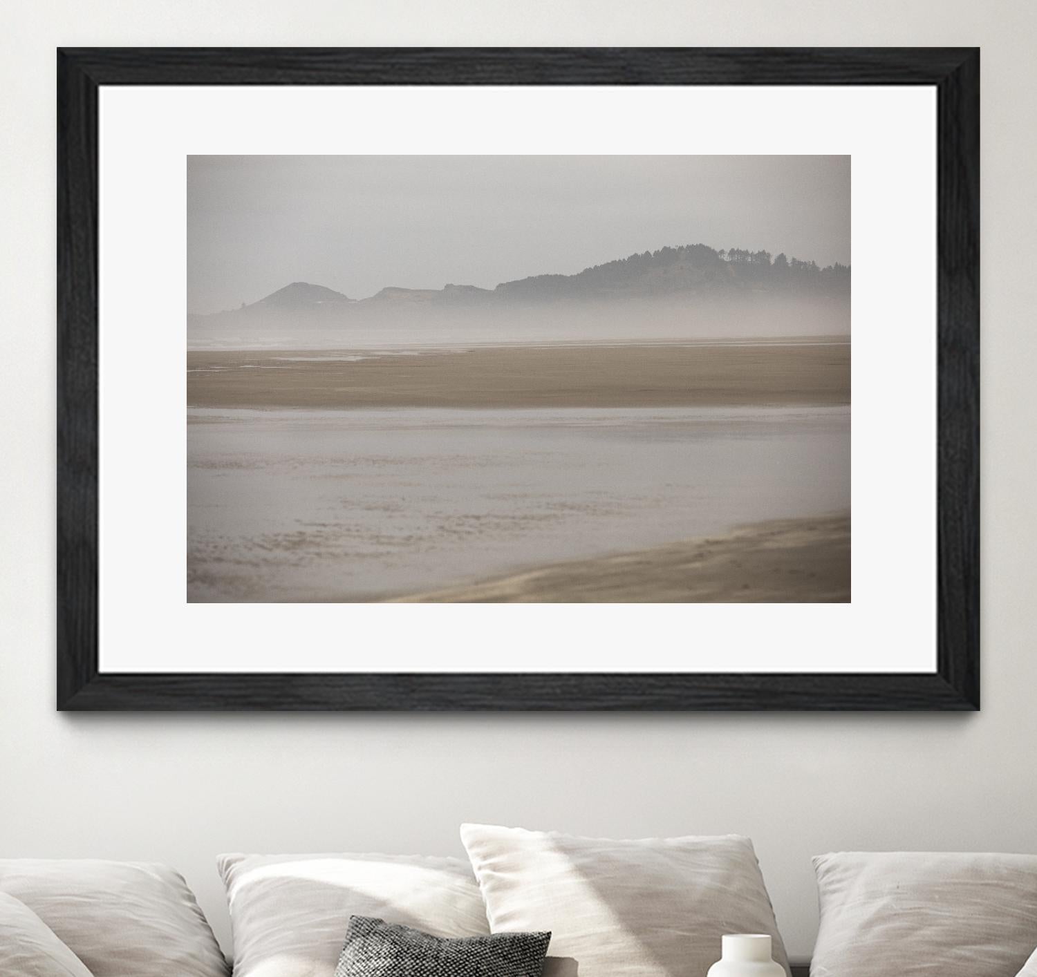 Coastal Mist by Aaron Matheson on GIANT ART - whites & creams coastal