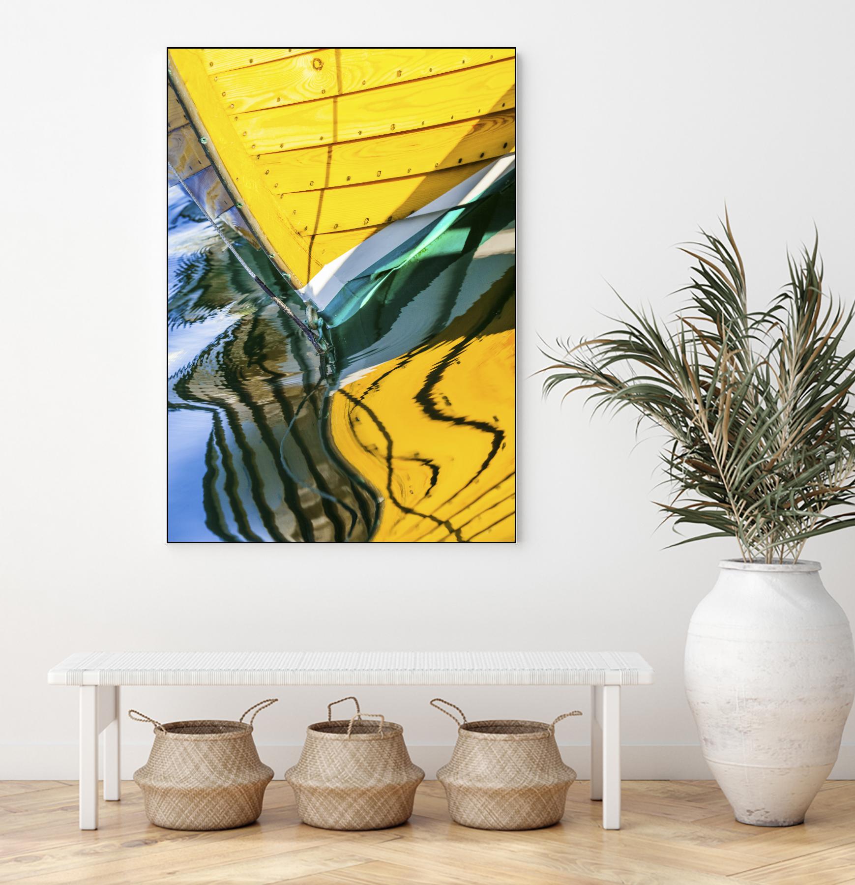 Sunny Yellow Days by Melissa McClain on GIANT ART - blue photo art