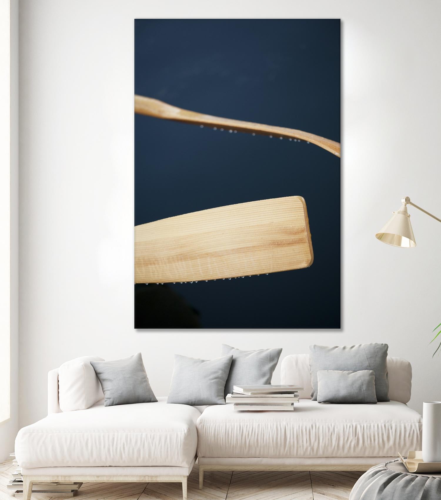 Paddles II by Melissa McClain on GIANT ART - beige photo art
