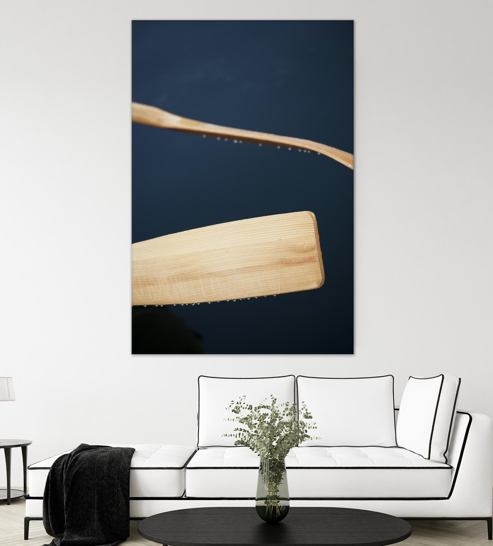 Paddles II by Melissa McClain on GIANT ART - beige photo art