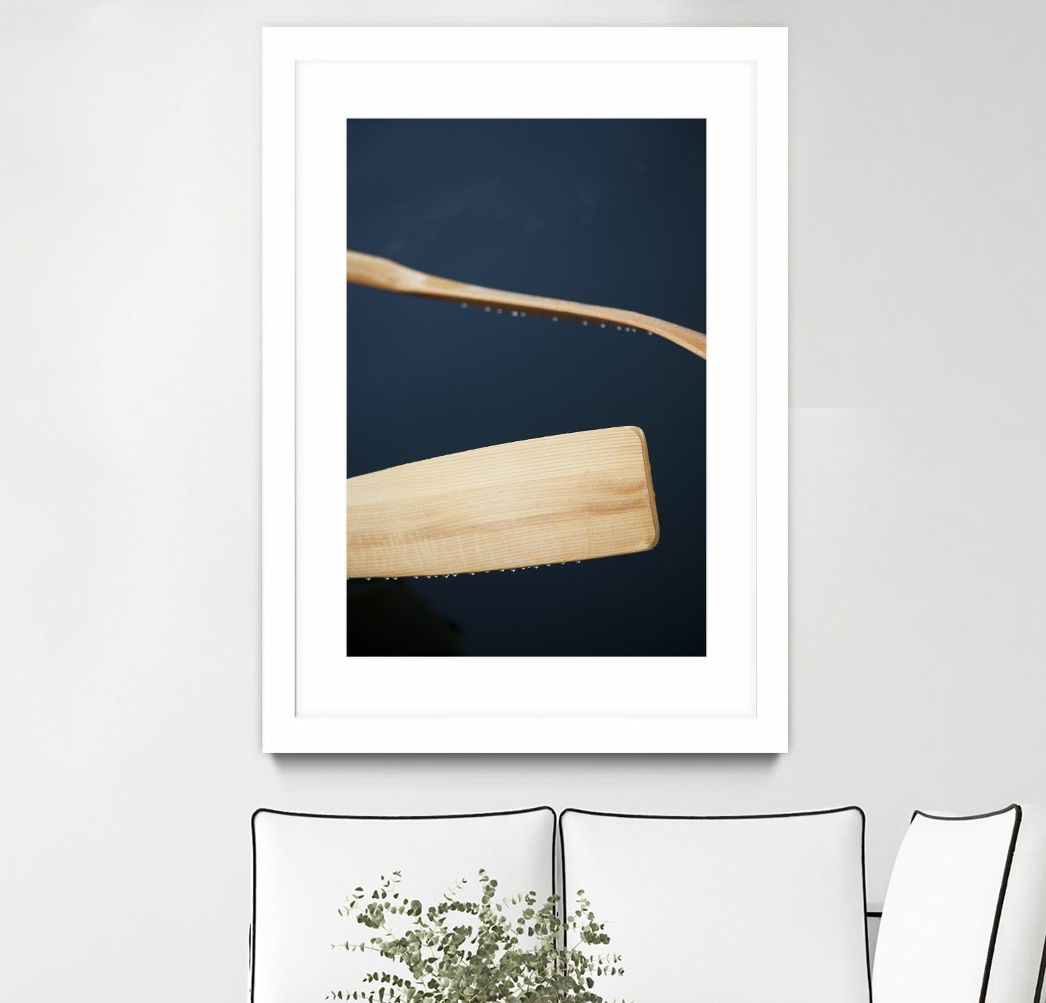 Paddles II by Melissa McClain on GIANT ART - beige photo art