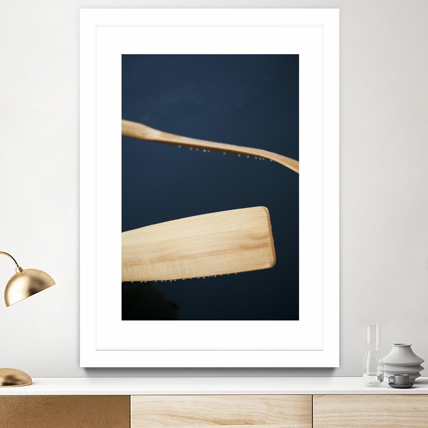 Paddles II by Melissa McClain on GIANT ART - beige photo art