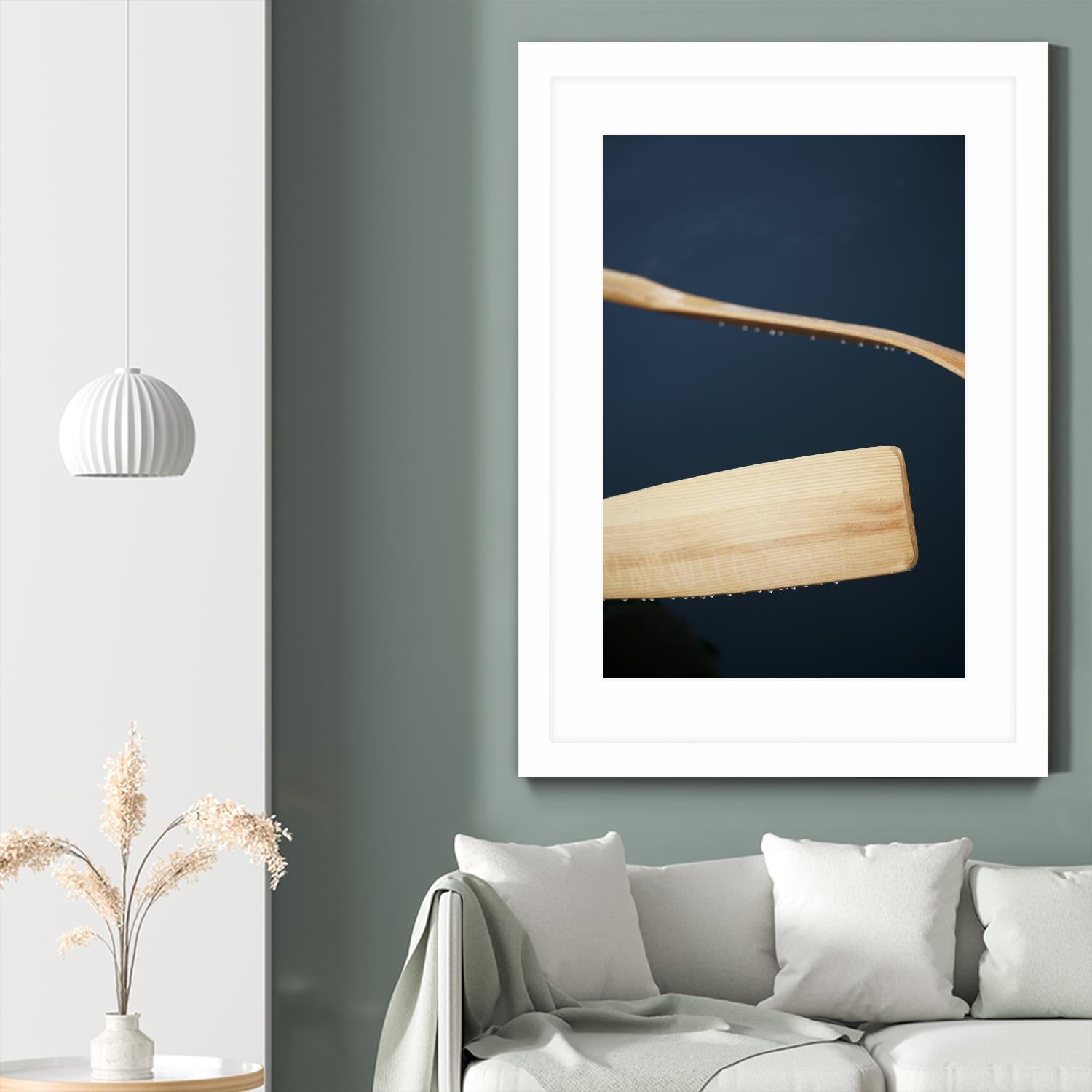 Paddles II by Melissa McClain on GIANT ART - beige photo art