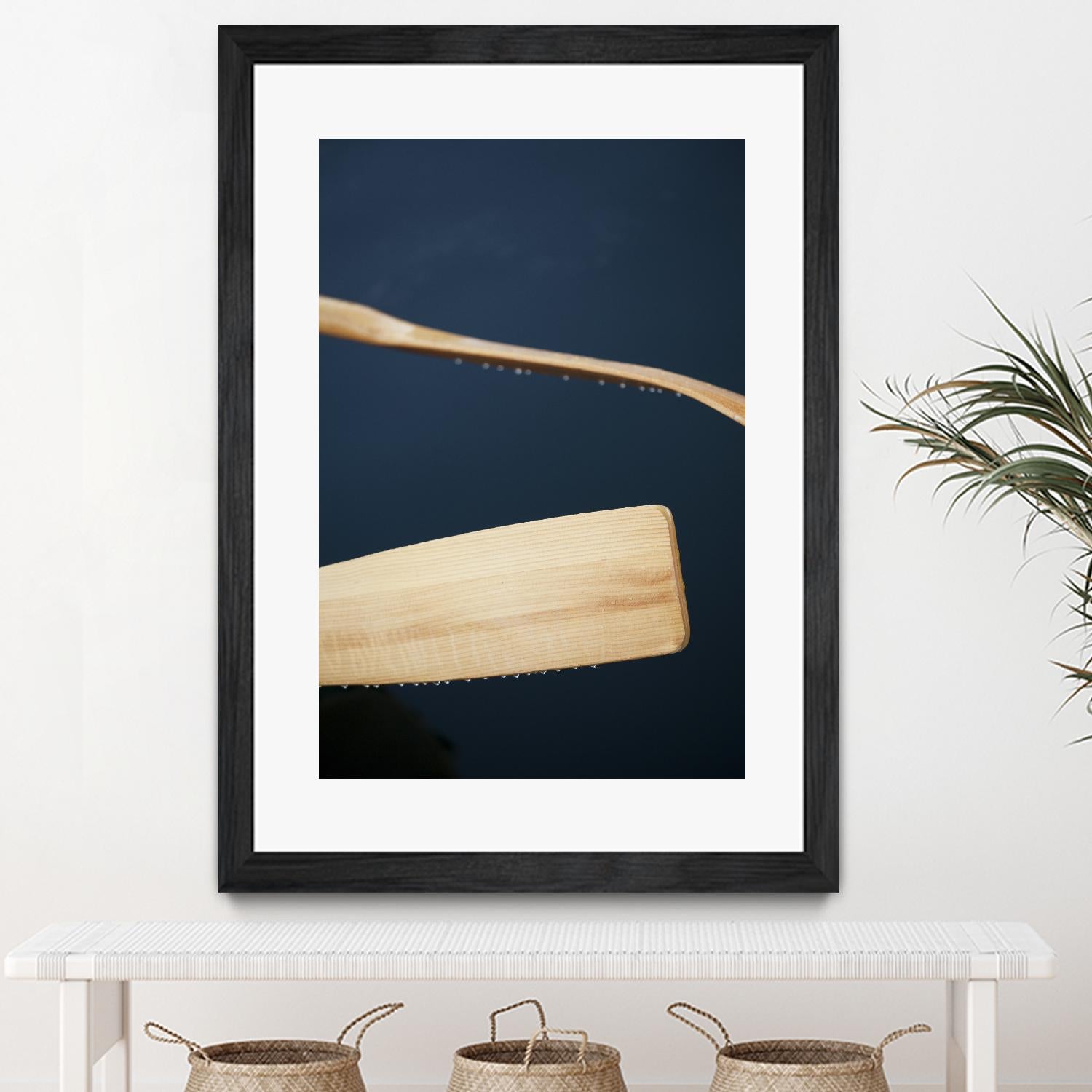 Paddles II by Melissa McClain on GIANT ART - beige photo art