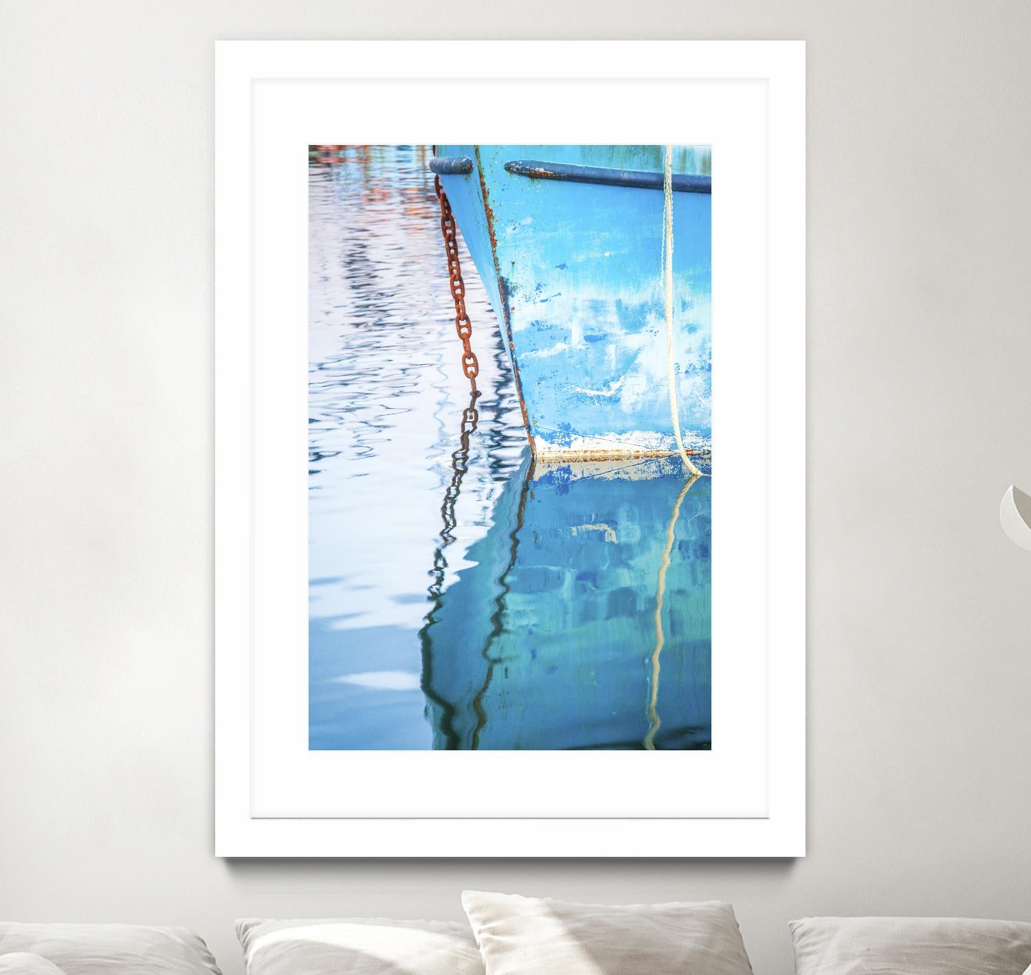 Anchoring In by Melissa McClain on GIANT ART - white photo art