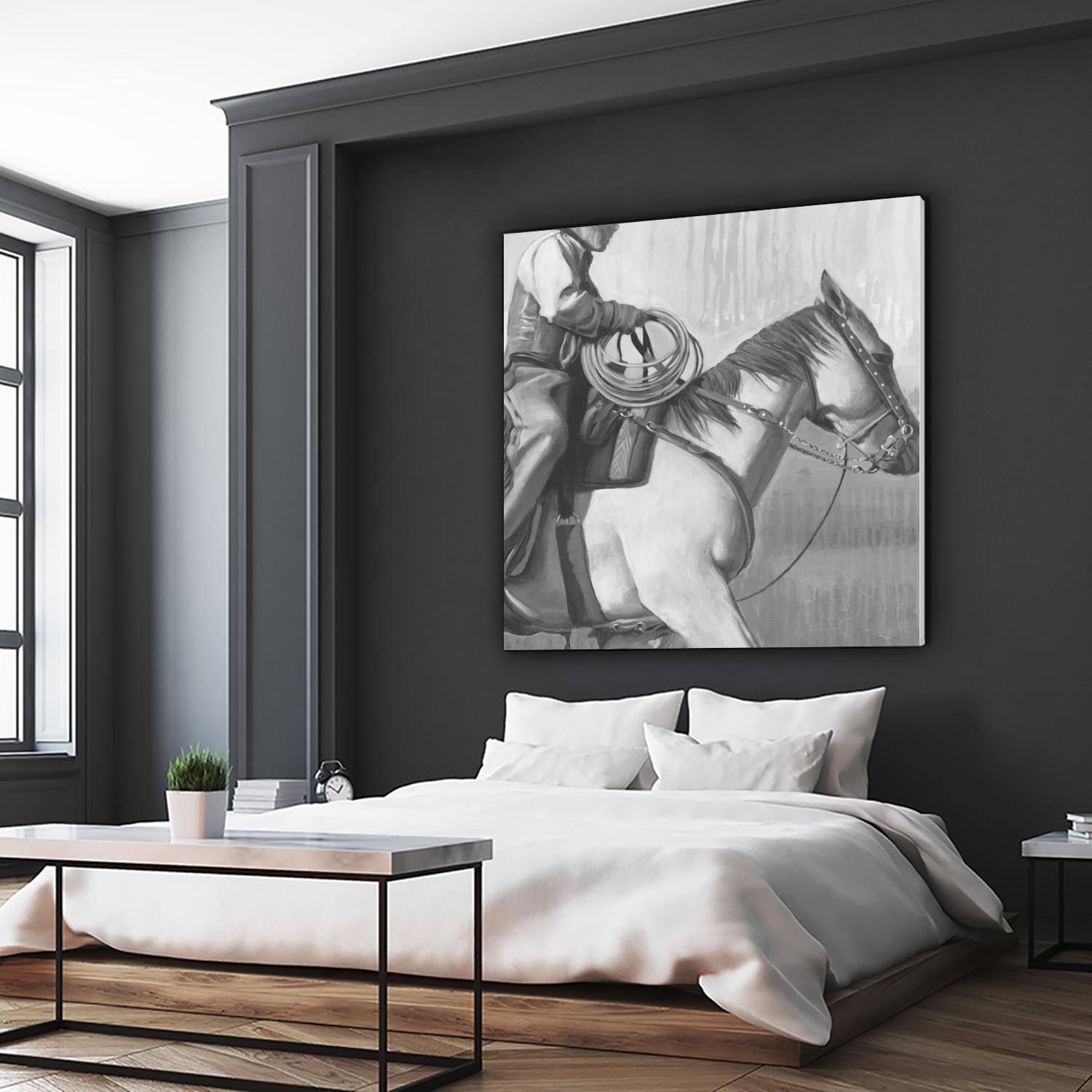 The Search by Stacey D'aguiar on GIANT ART - black animals