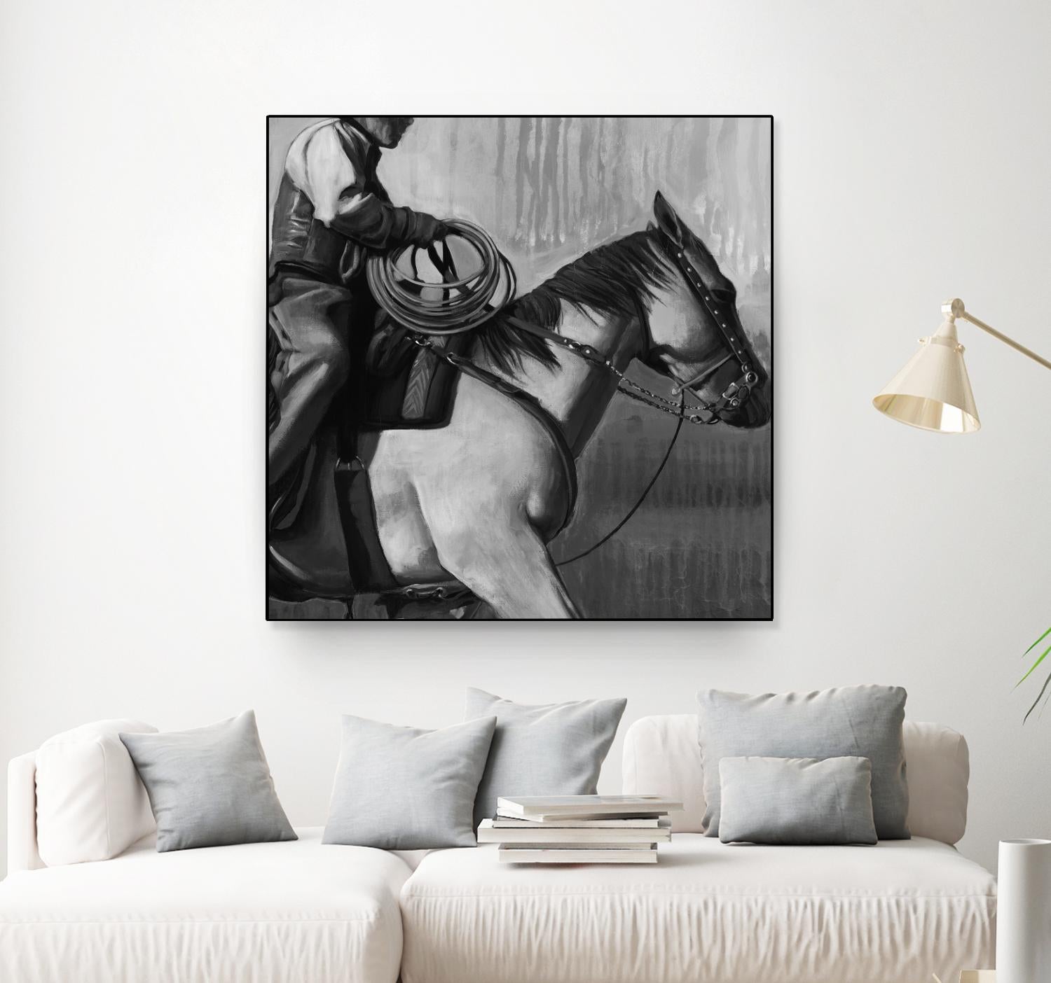 The Search by Stacey D'aguiar on GIANT ART - black animals