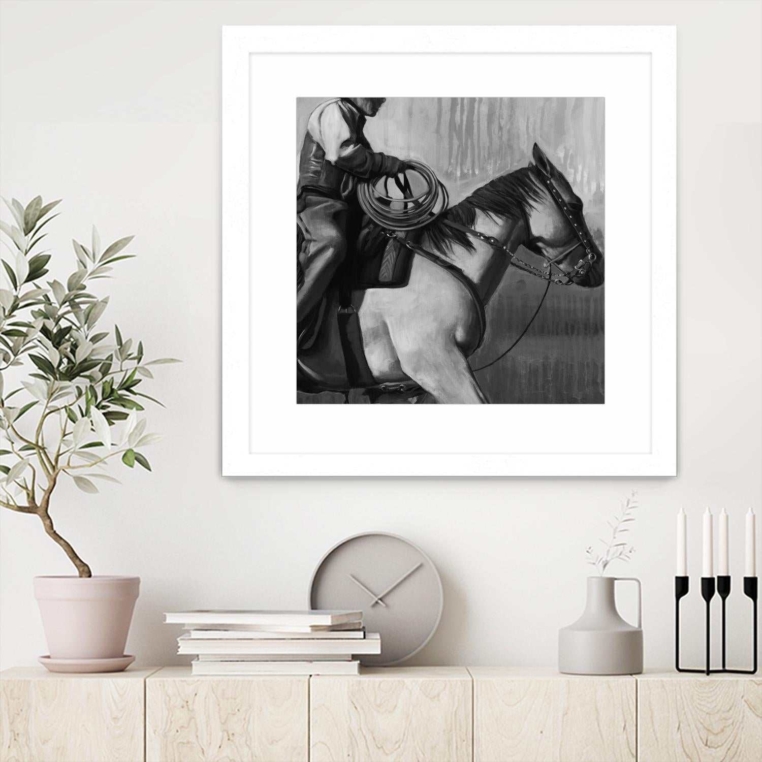 The Search by Stacey D'aguiar on GIANT ART - black animals