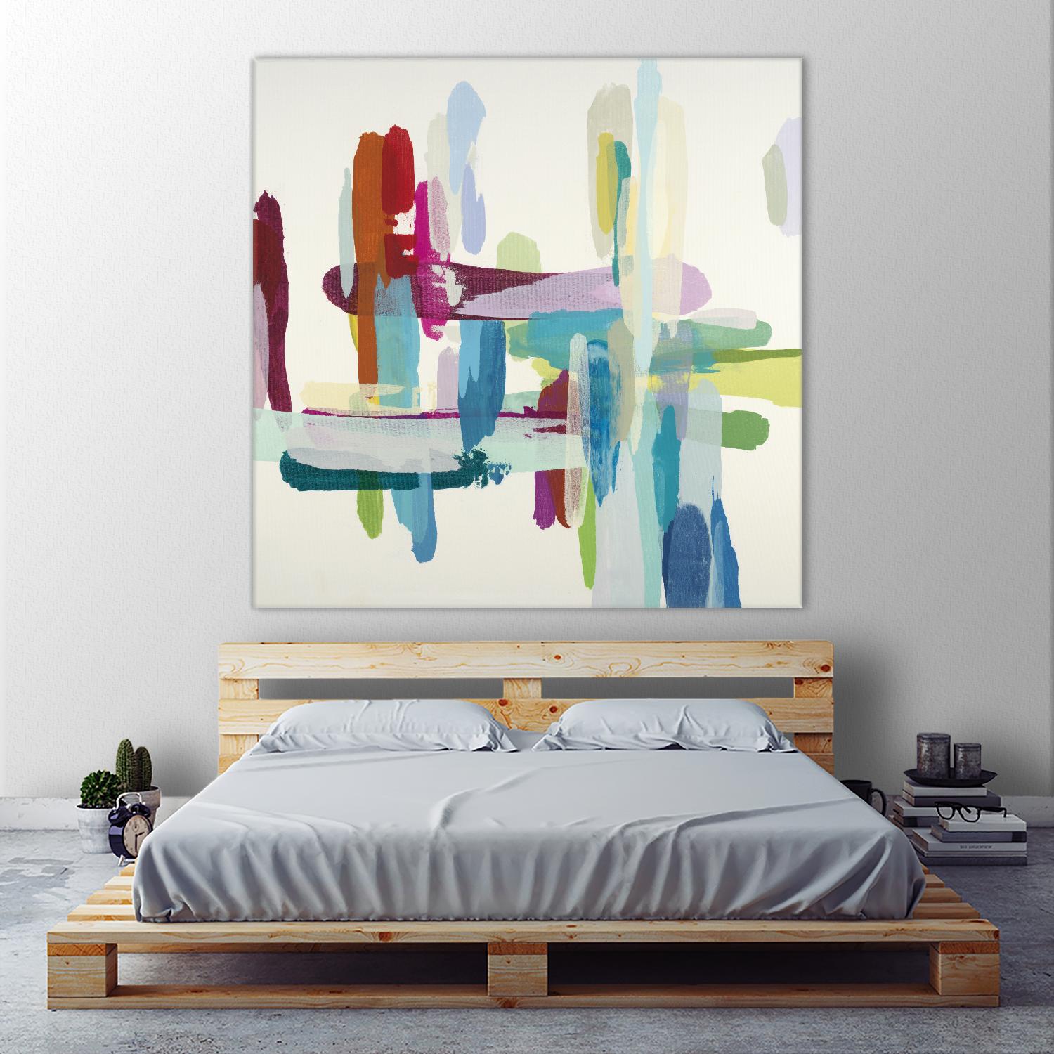 Daydreaming by Randy Hibberd on GIANT ART - purple abstract