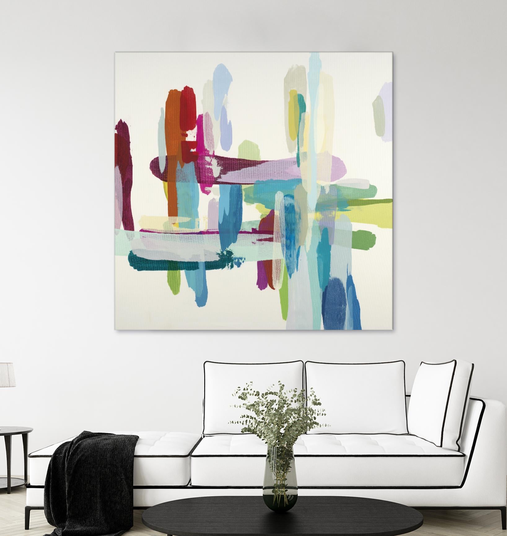 Daydreaming by Randy Hibberd on GIANT ART - purple abstract