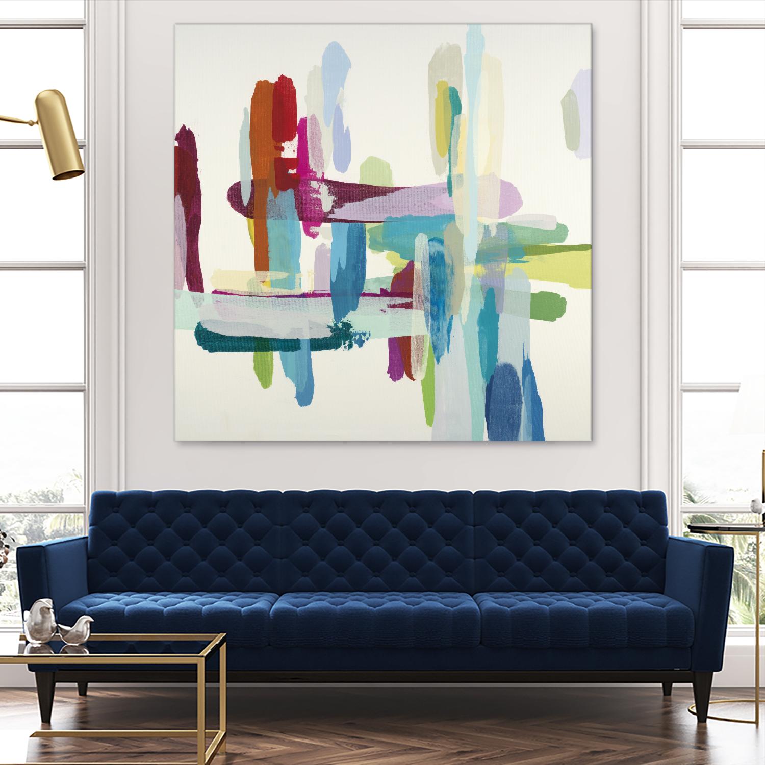 Daydreaming by Randy Hibberd on GIANT ART - purple abstract